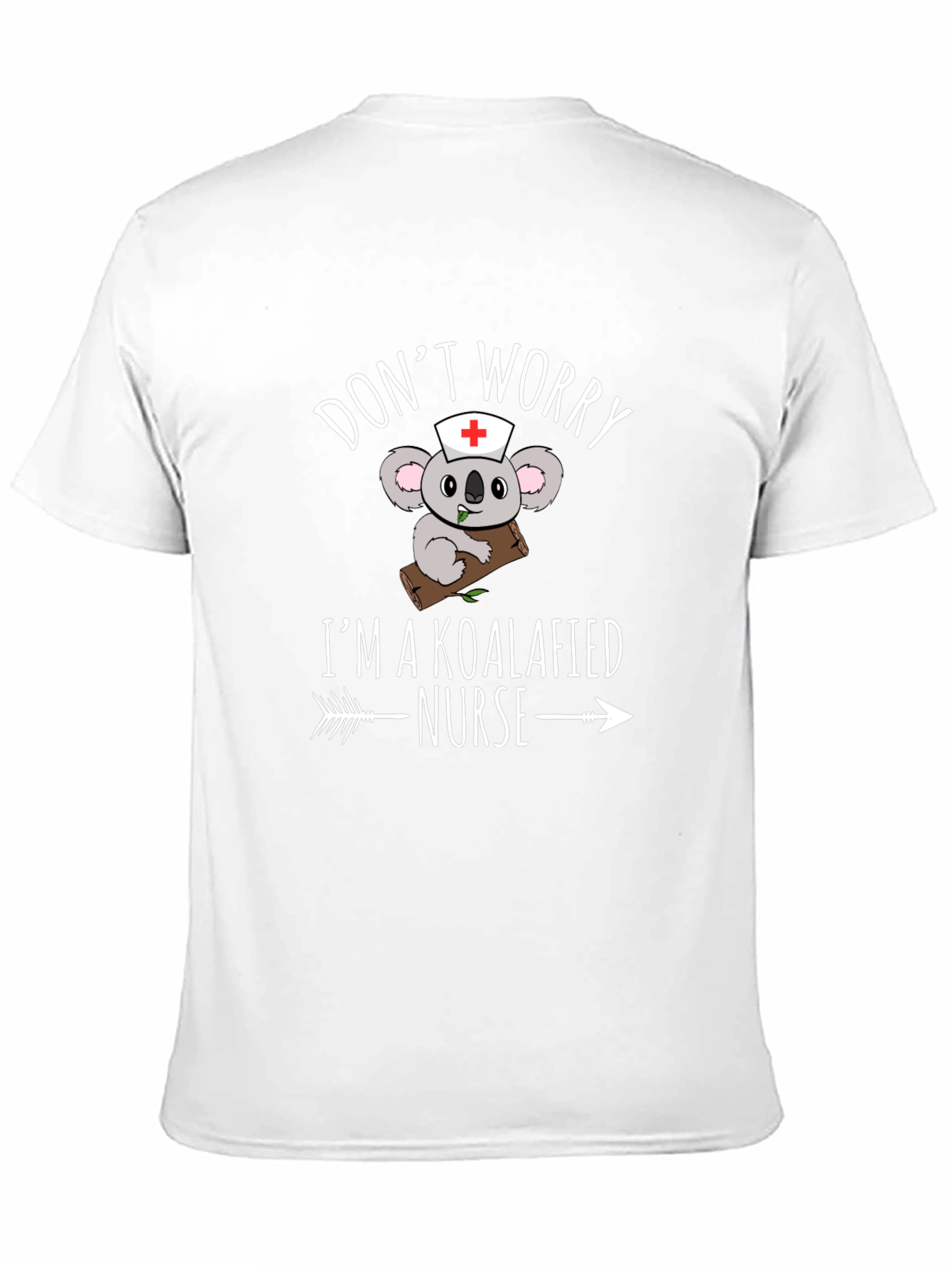 Koalafied Nurse T-Shirt - Funny Koala Bear Graphic Tee
