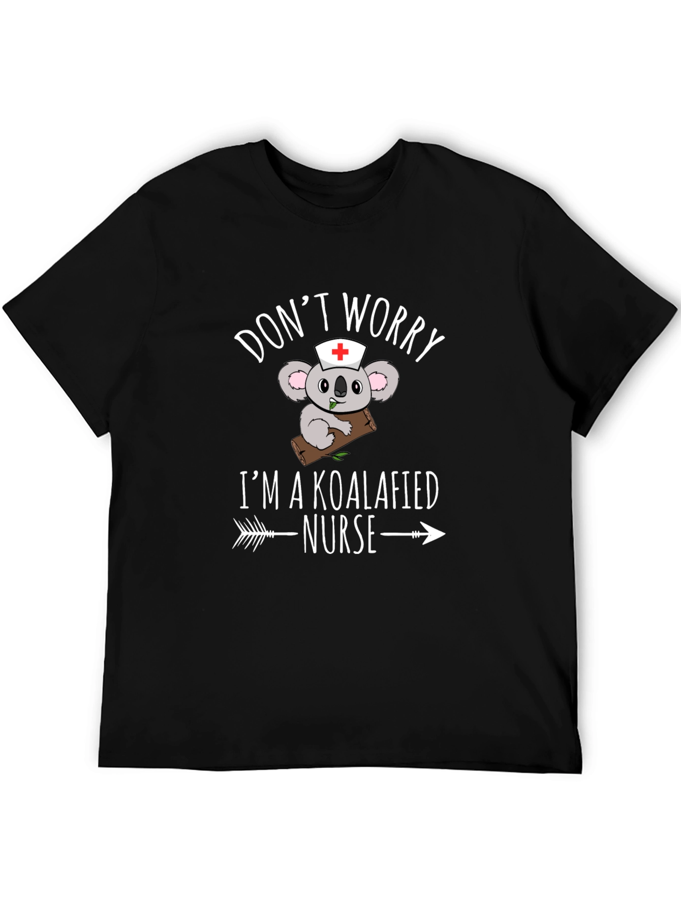 Koalafied Nurse T-Shirt - Funny Koala Bear Graphic Tee