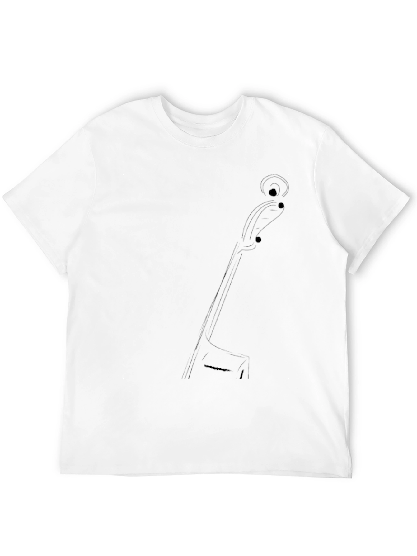 Minimalist Cello T-Shirt - Music Lover Tee