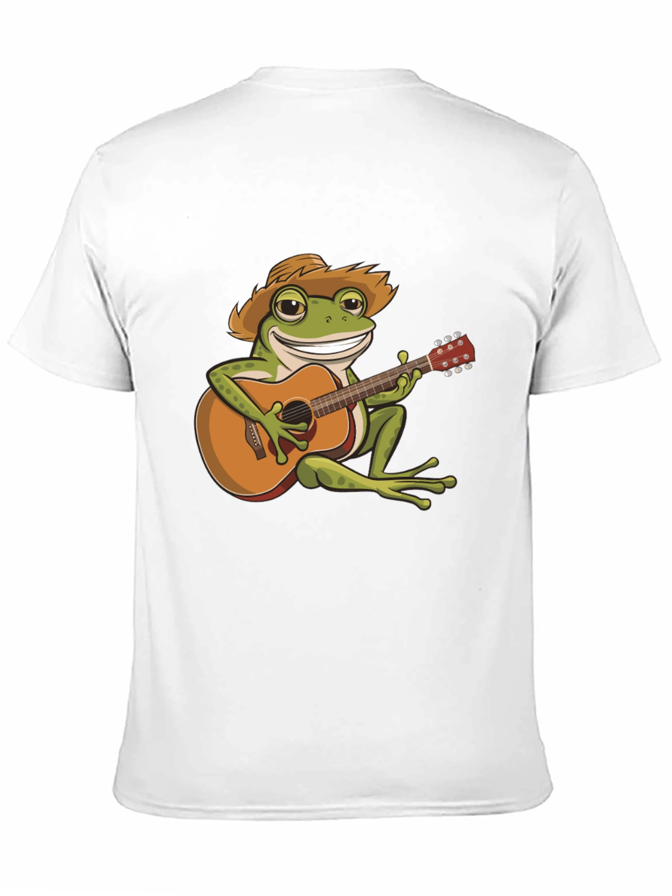 Frog Playing Guitar T-Shirt - Funny Music Tee