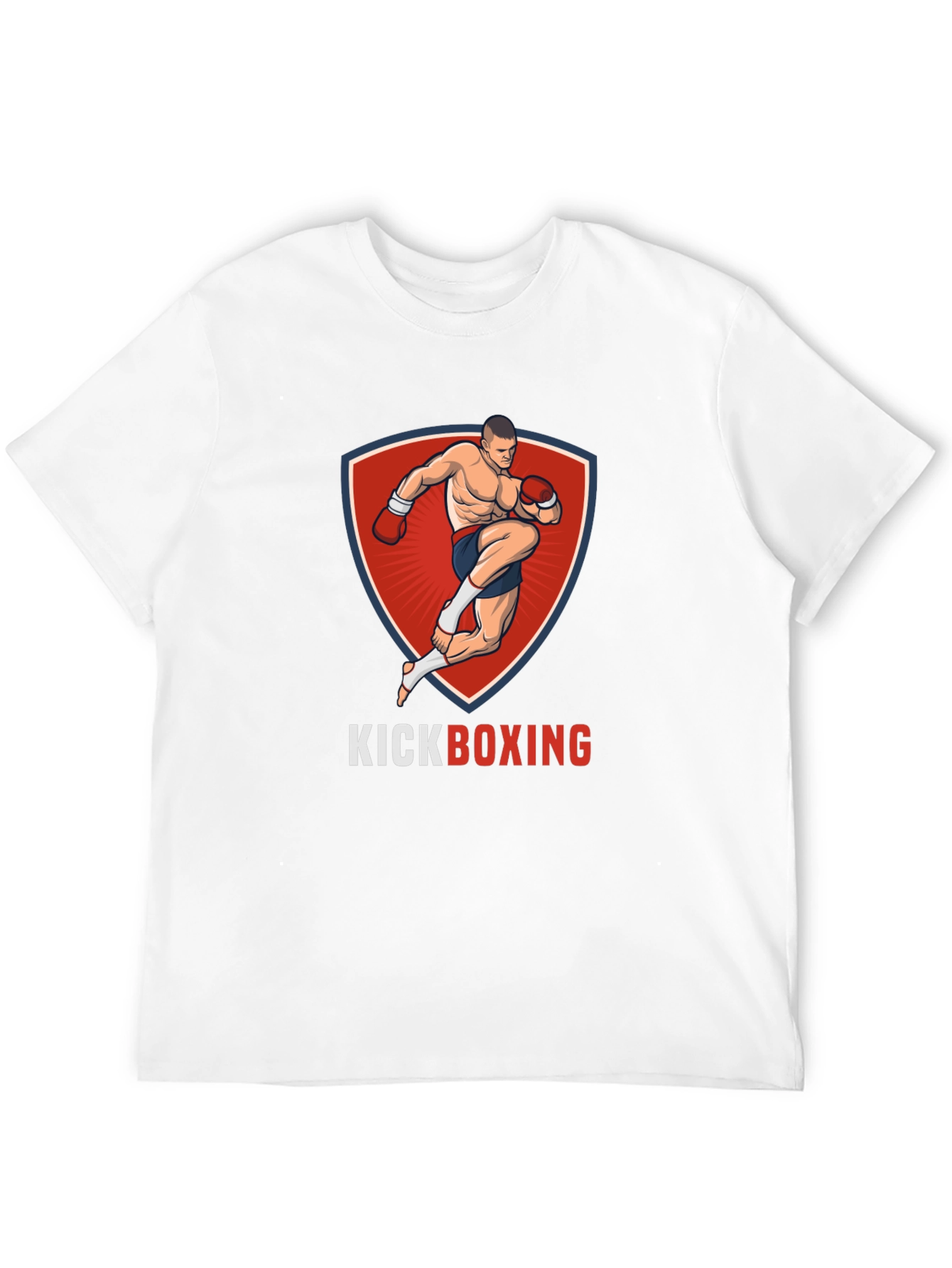 Kickboxing Graphic T-Shirt - Black