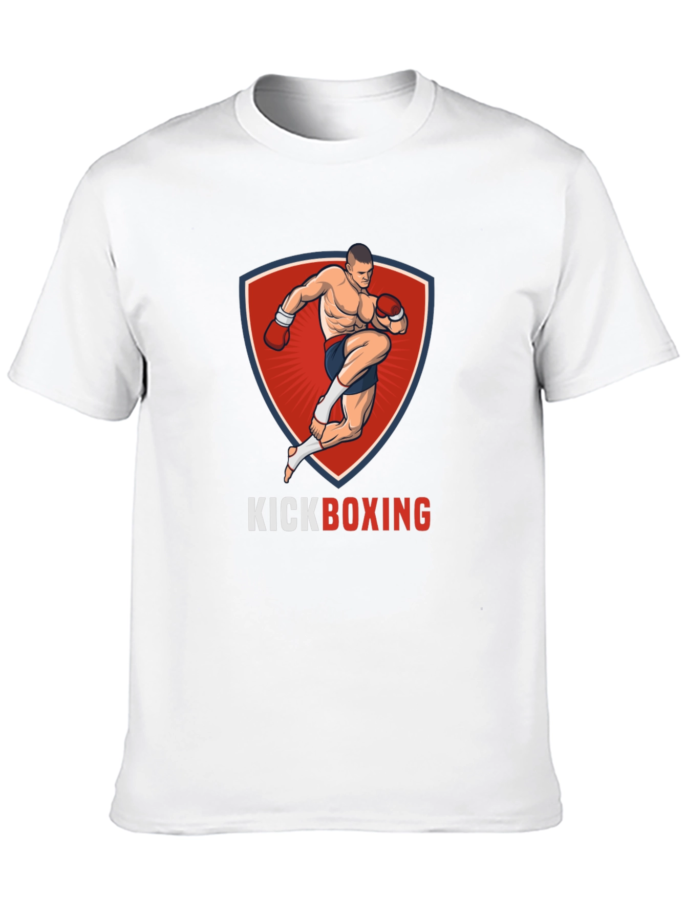 Kickboxing Graphic T-Shirt - Black