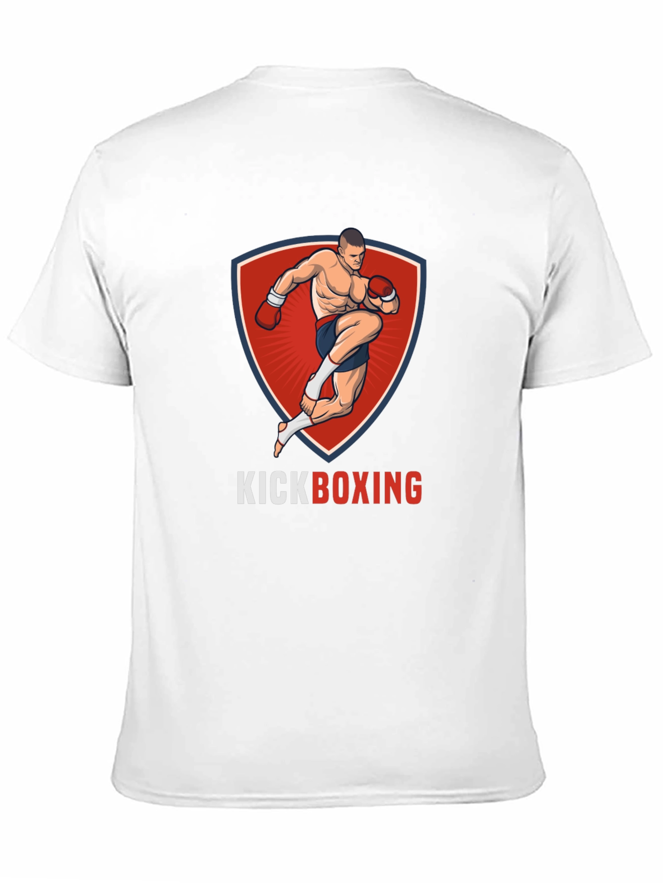 Kickboxing Graphic T-Shirt - Black
