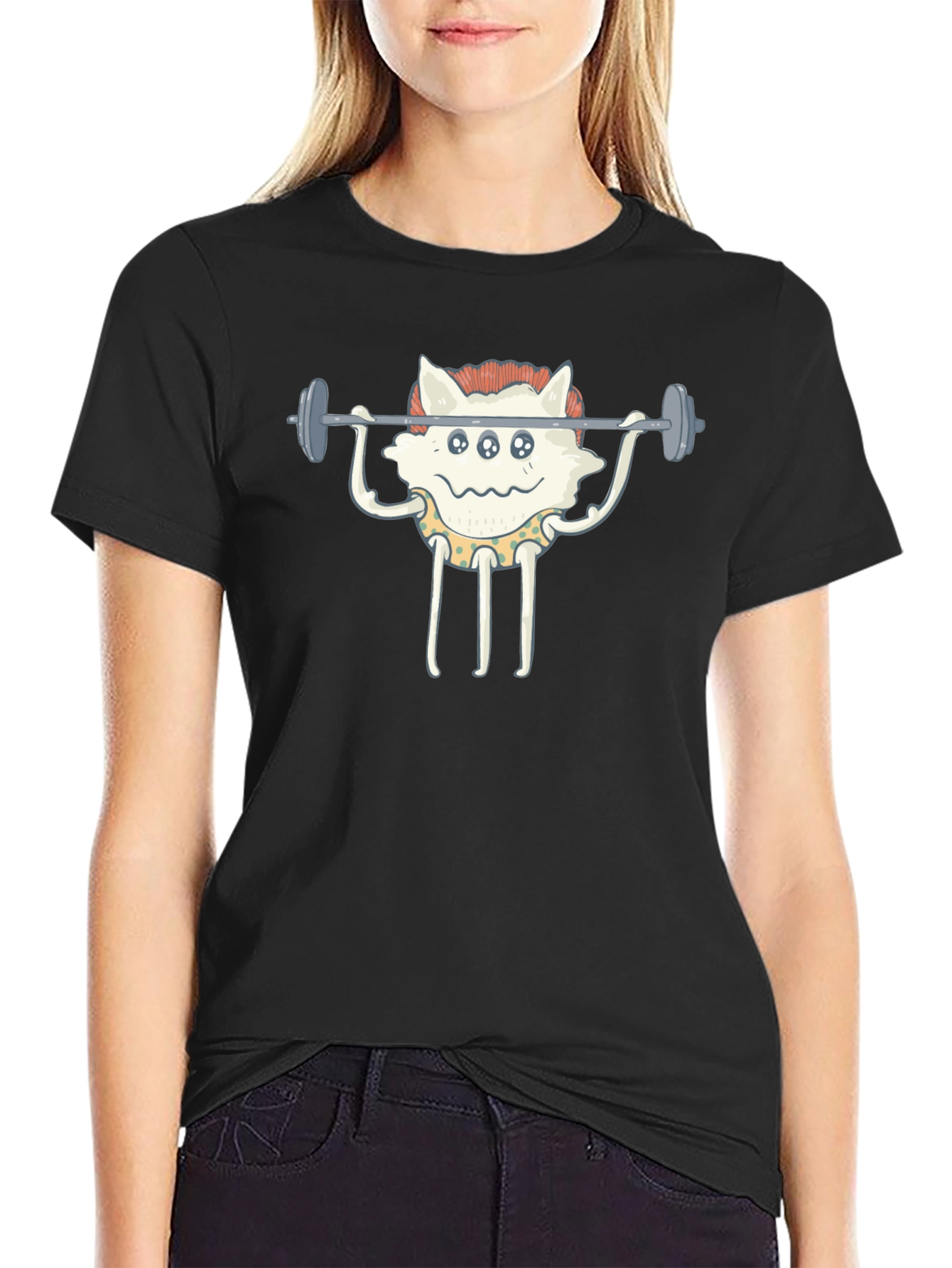 Monster Gym T-Shirt - Funny Workout Tee