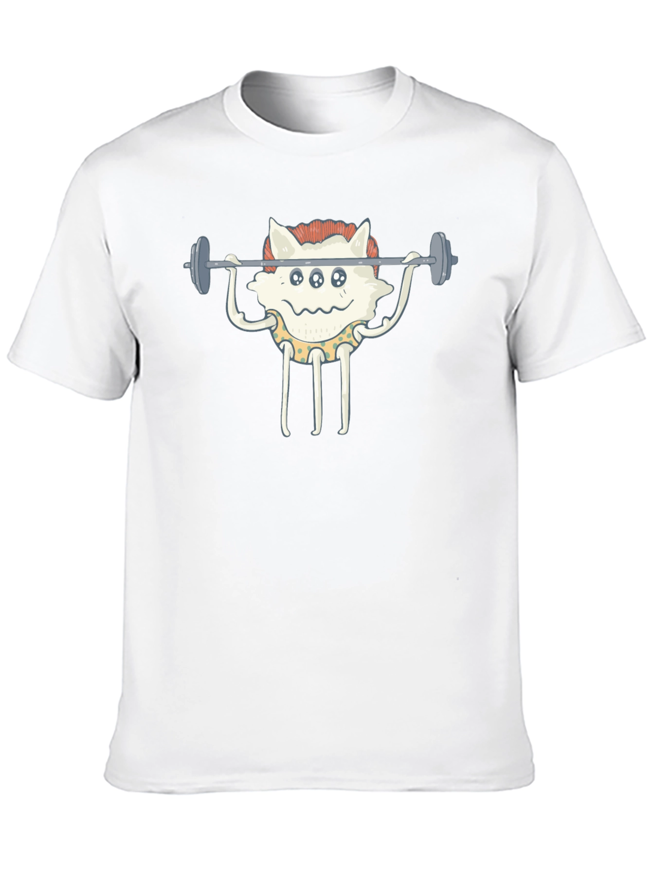 Monster Gym T-Shirt - Funny Workout Tee