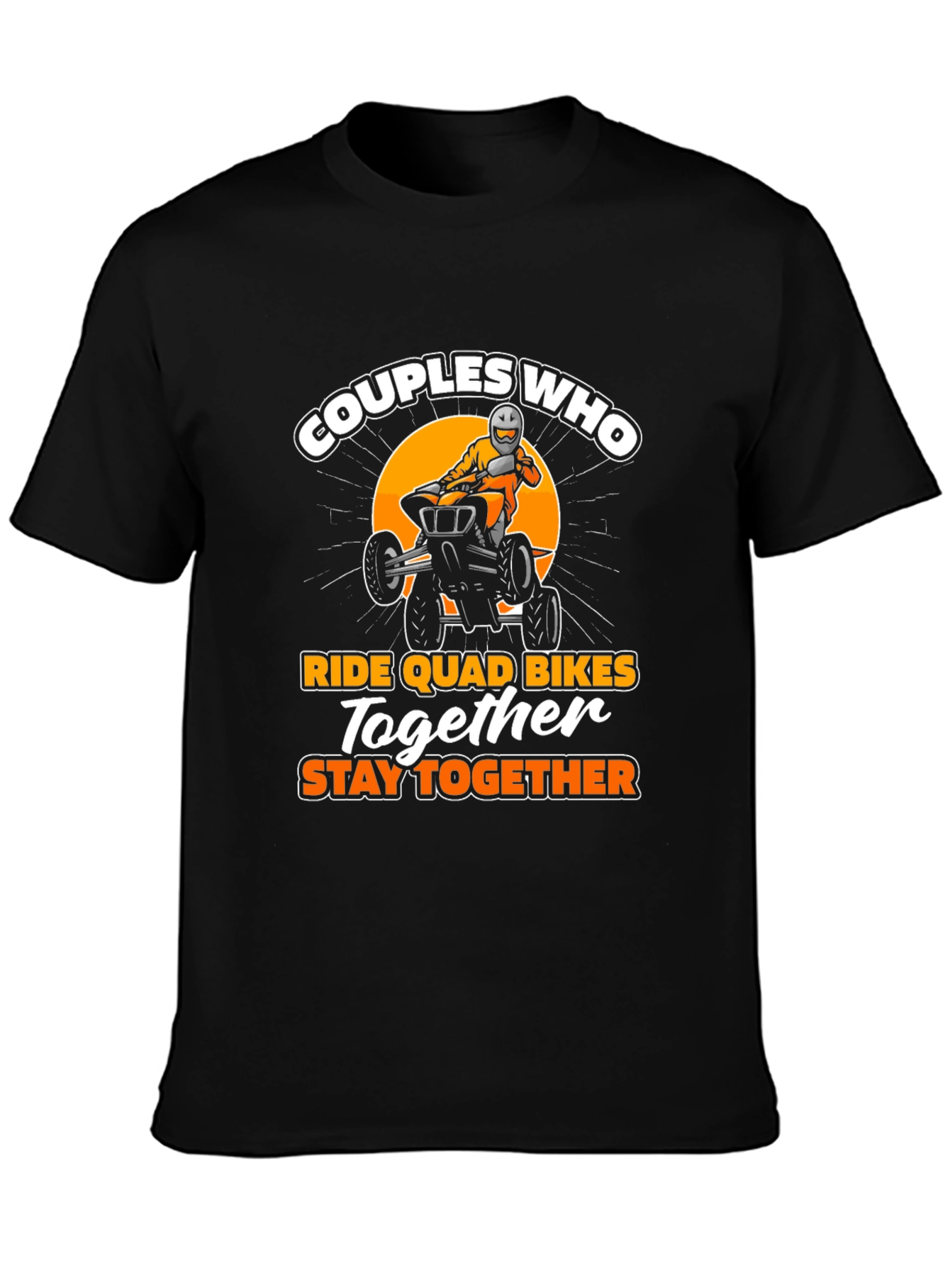 Couples Who Ride Quad Bikes T-Shirt