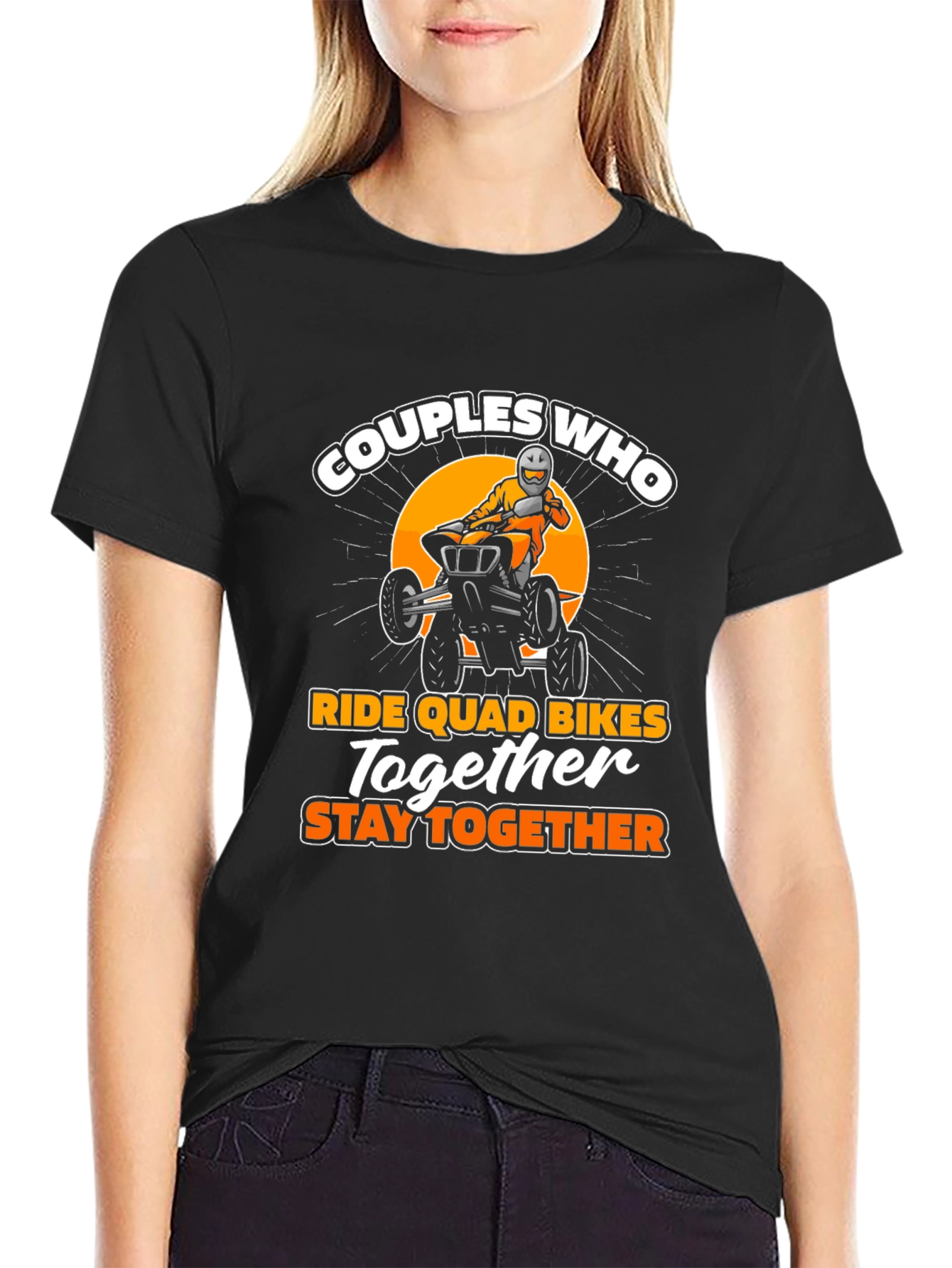 Couples Who Ride Quad Bikes T-Shirt
