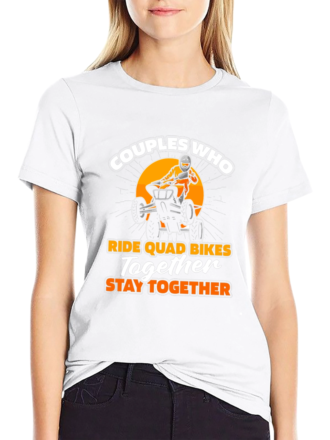 Couples Who Ride Quad Bikes T-Shirt