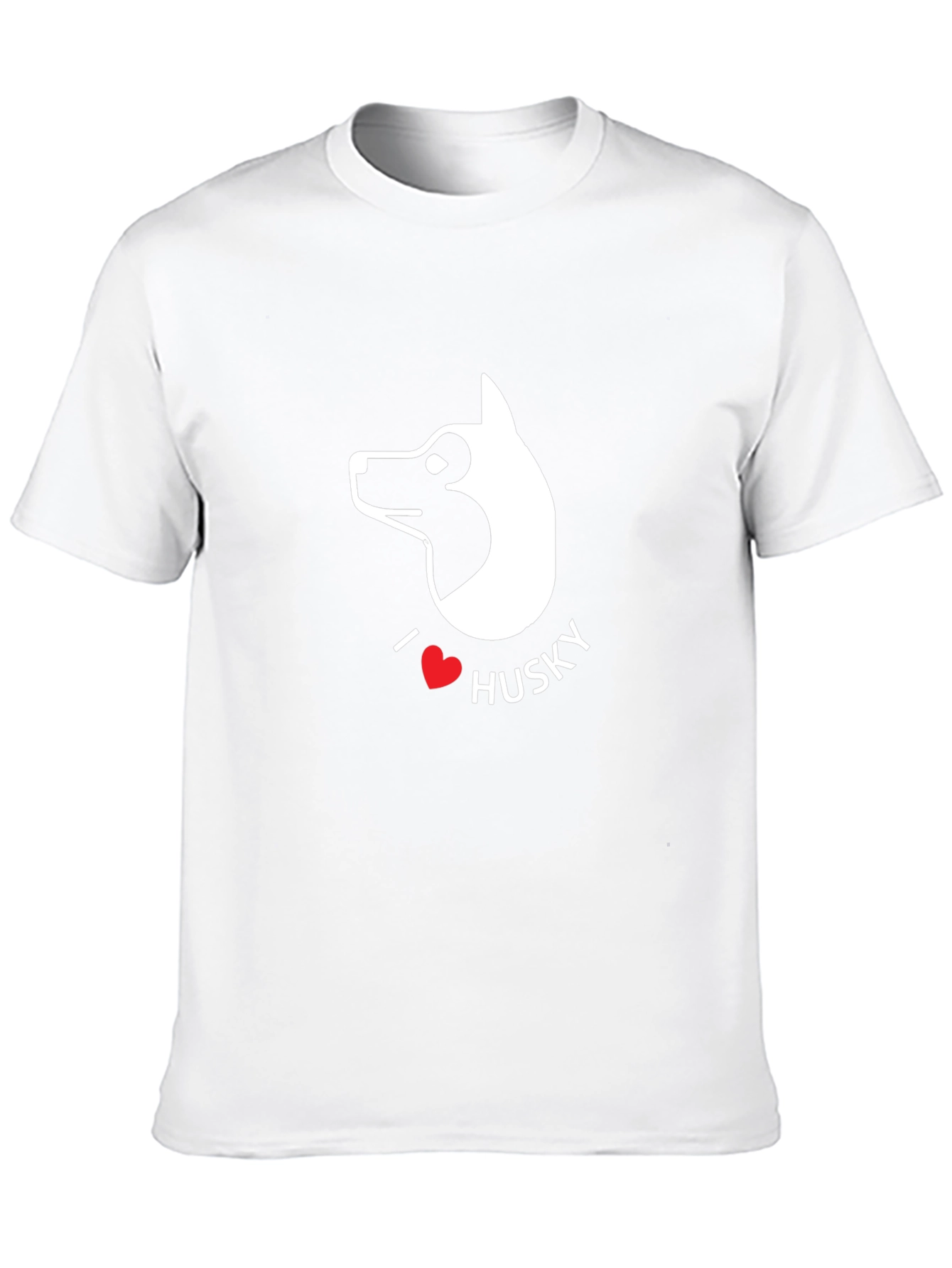I Love Husky T-Shirt - Dog Lover Tee