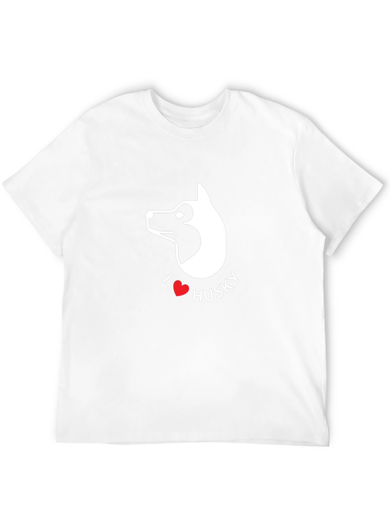I Love Husky T-Shirt - Dog Lover Tee