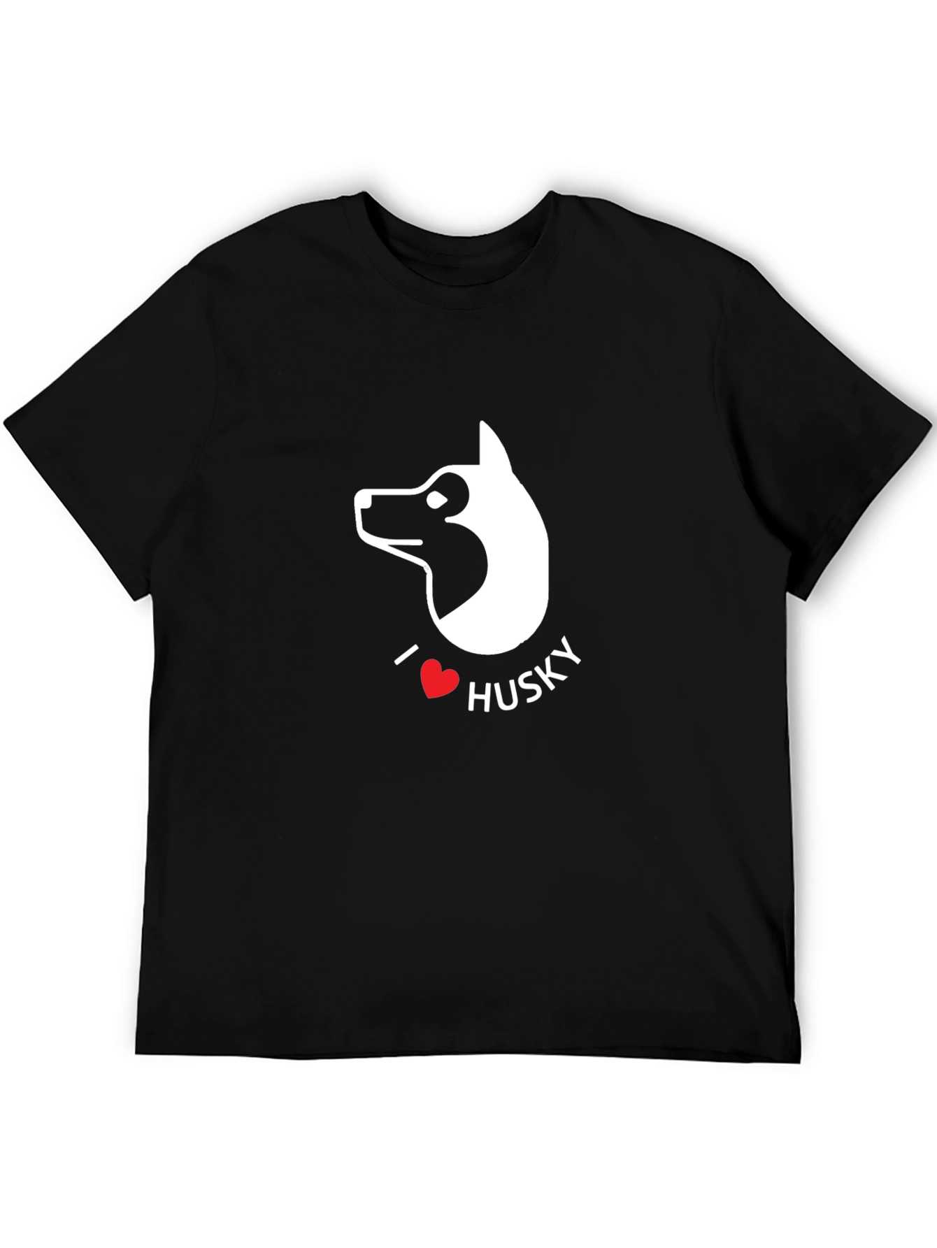 I Love Husky T-Shirt - Dog Lover Tee
