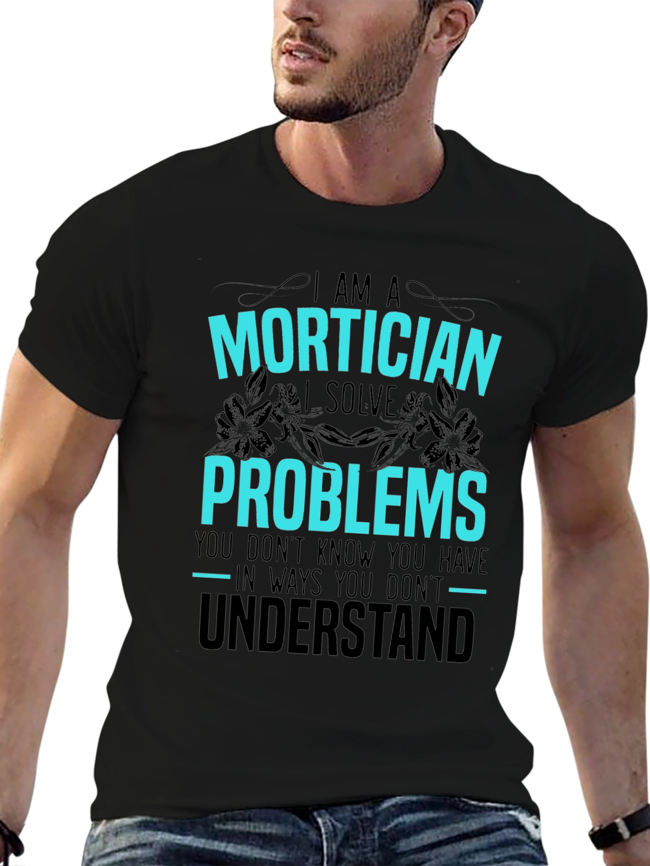 Mortician Problem Solver Graphic Tee