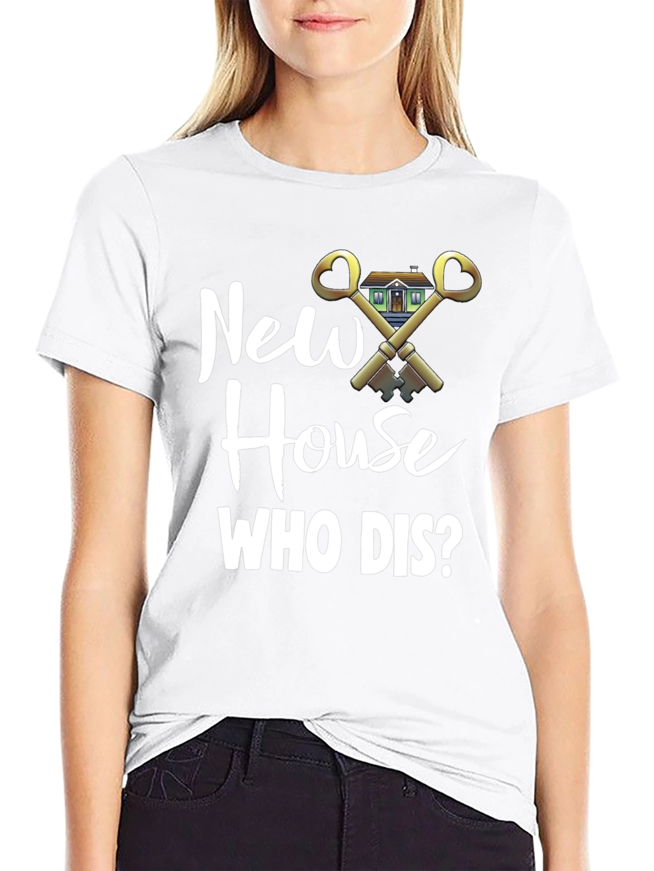 New House Who Dis? Funny Housewarming T-Shirt