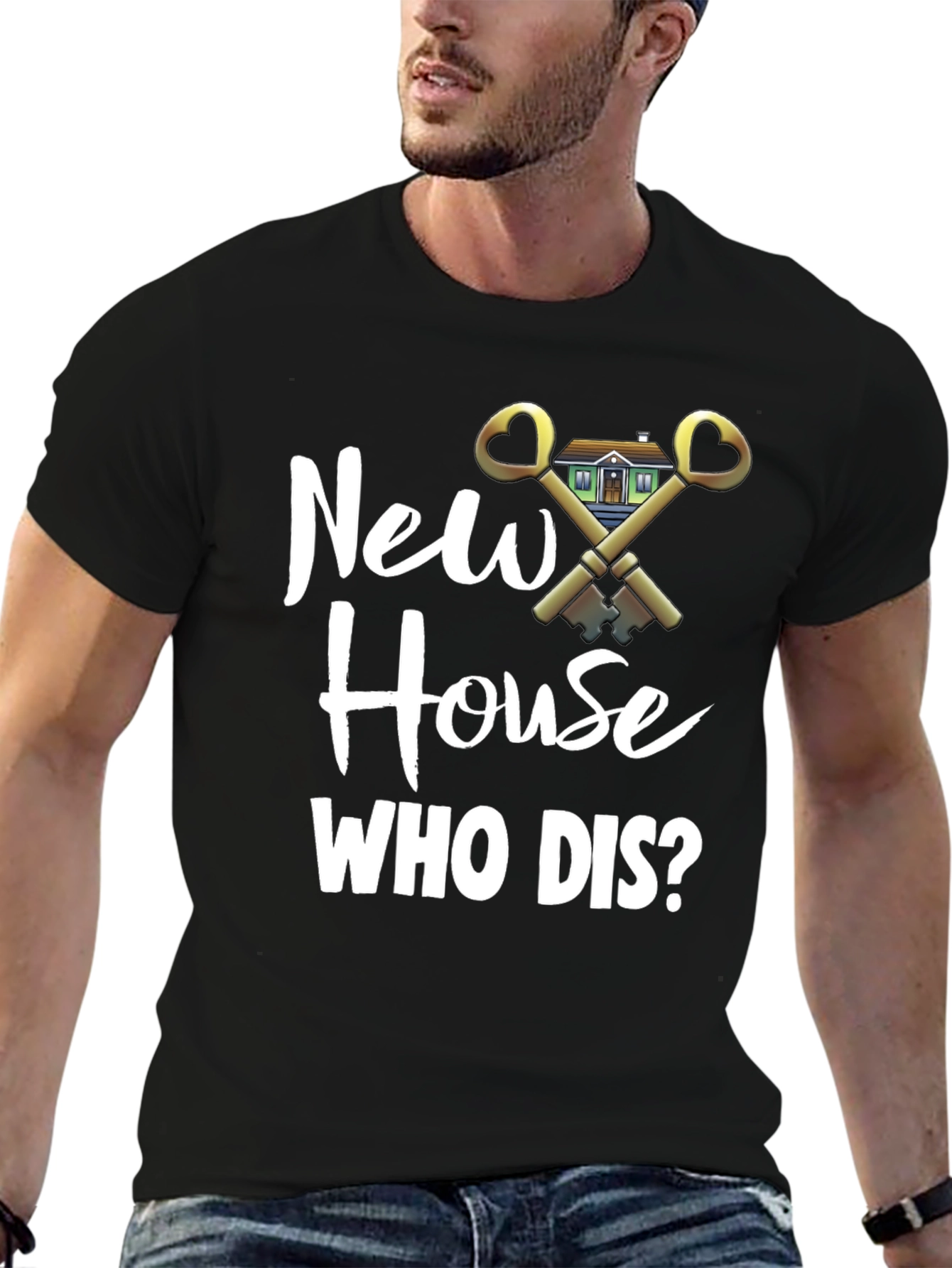 New House Who Dis? Funny Housewarming T-Shirt