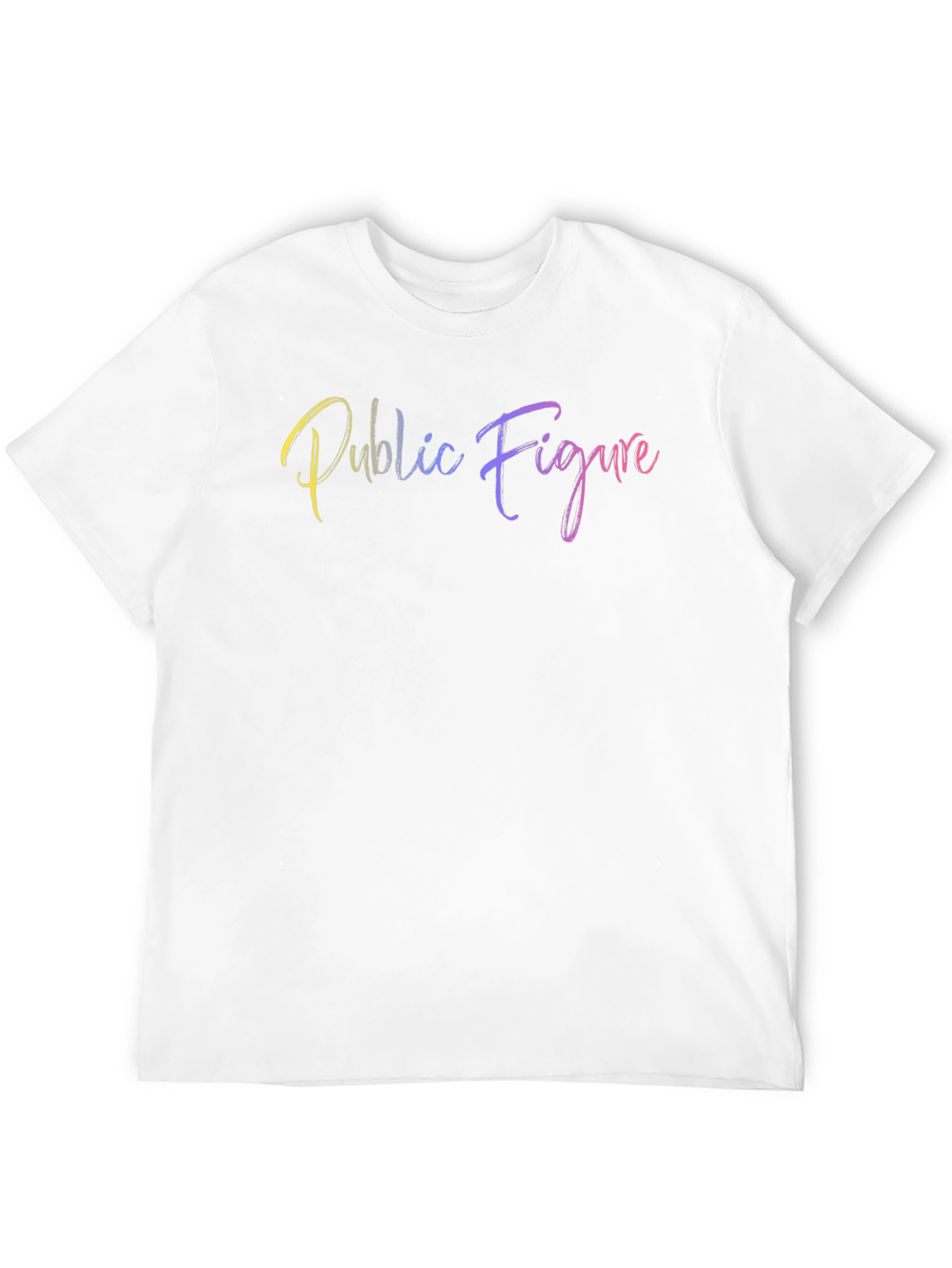 Public Figure Black T-Shirt