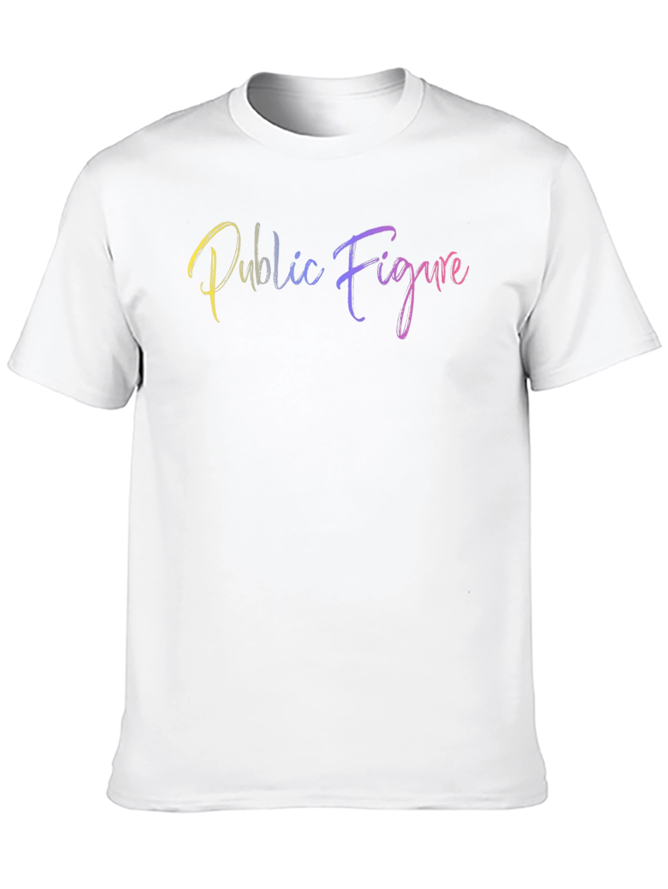 Public Figure Black T-Shirt