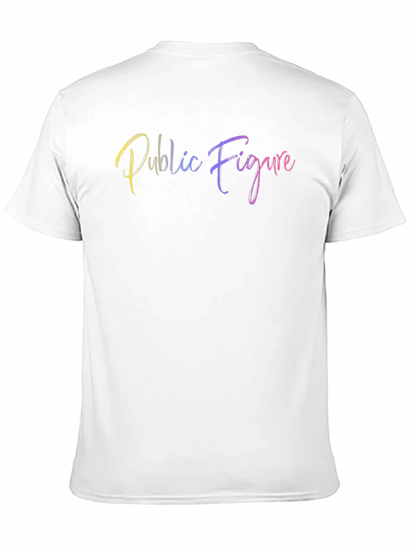 Public Figure Black T-Shirt