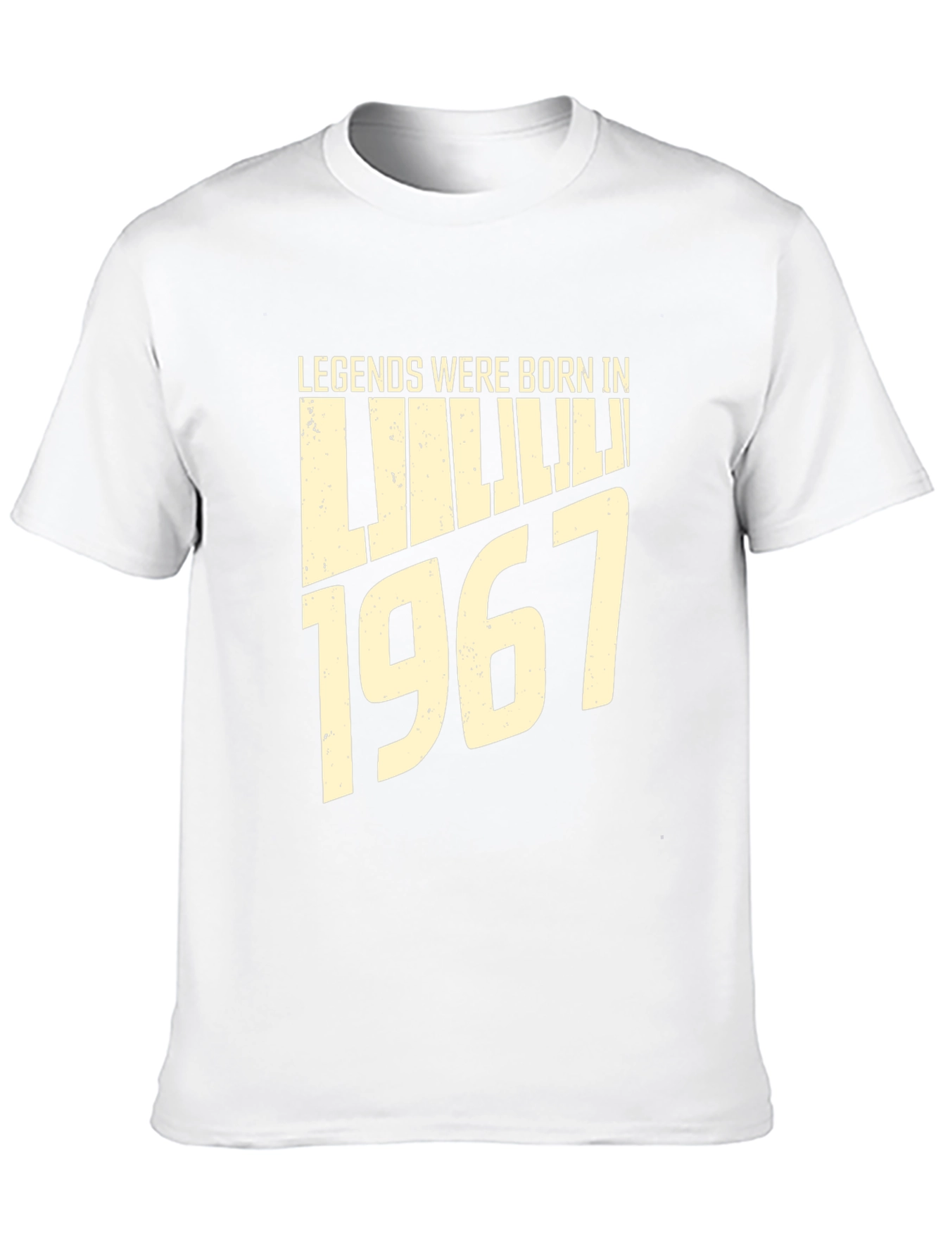 Legends Born in 1967 Piano Tee - Black