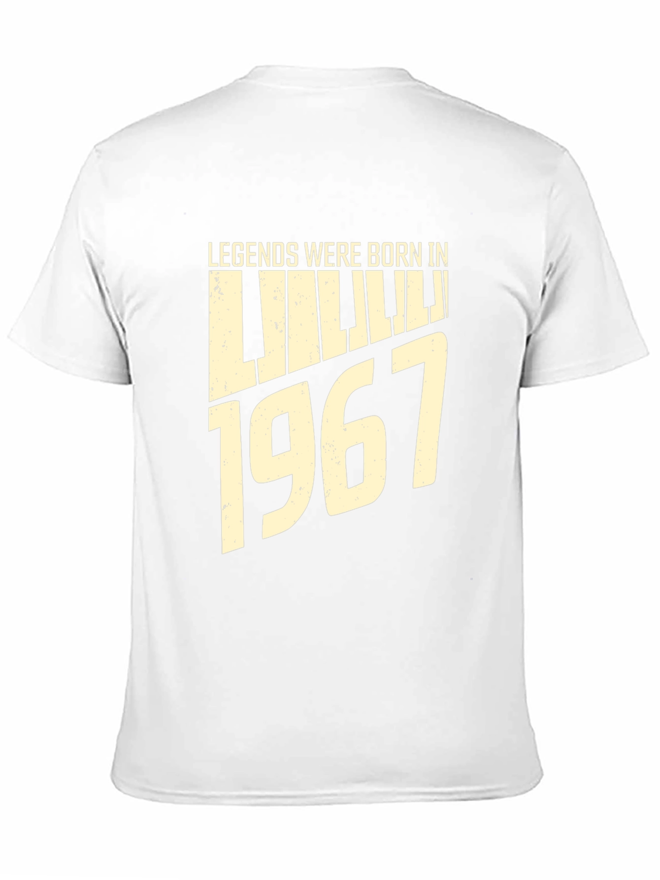 Legends Born in 1967 Piano Tee - Black