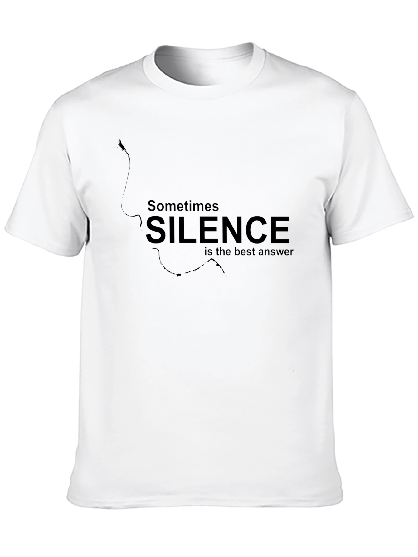 Silence is Golden Graphic T-Shirt