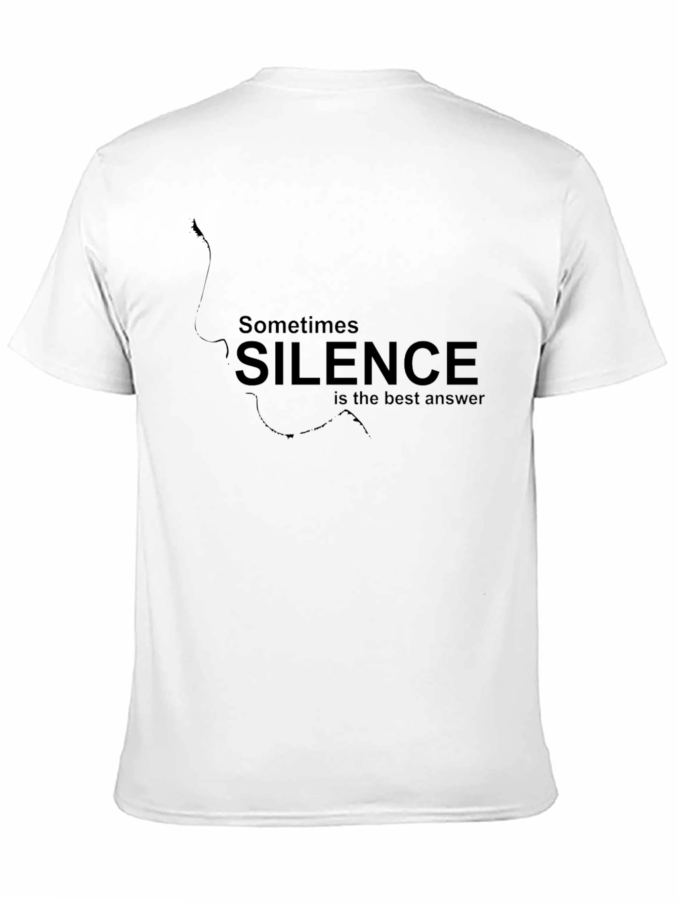 Silence is Golden Graphic T-Shirt