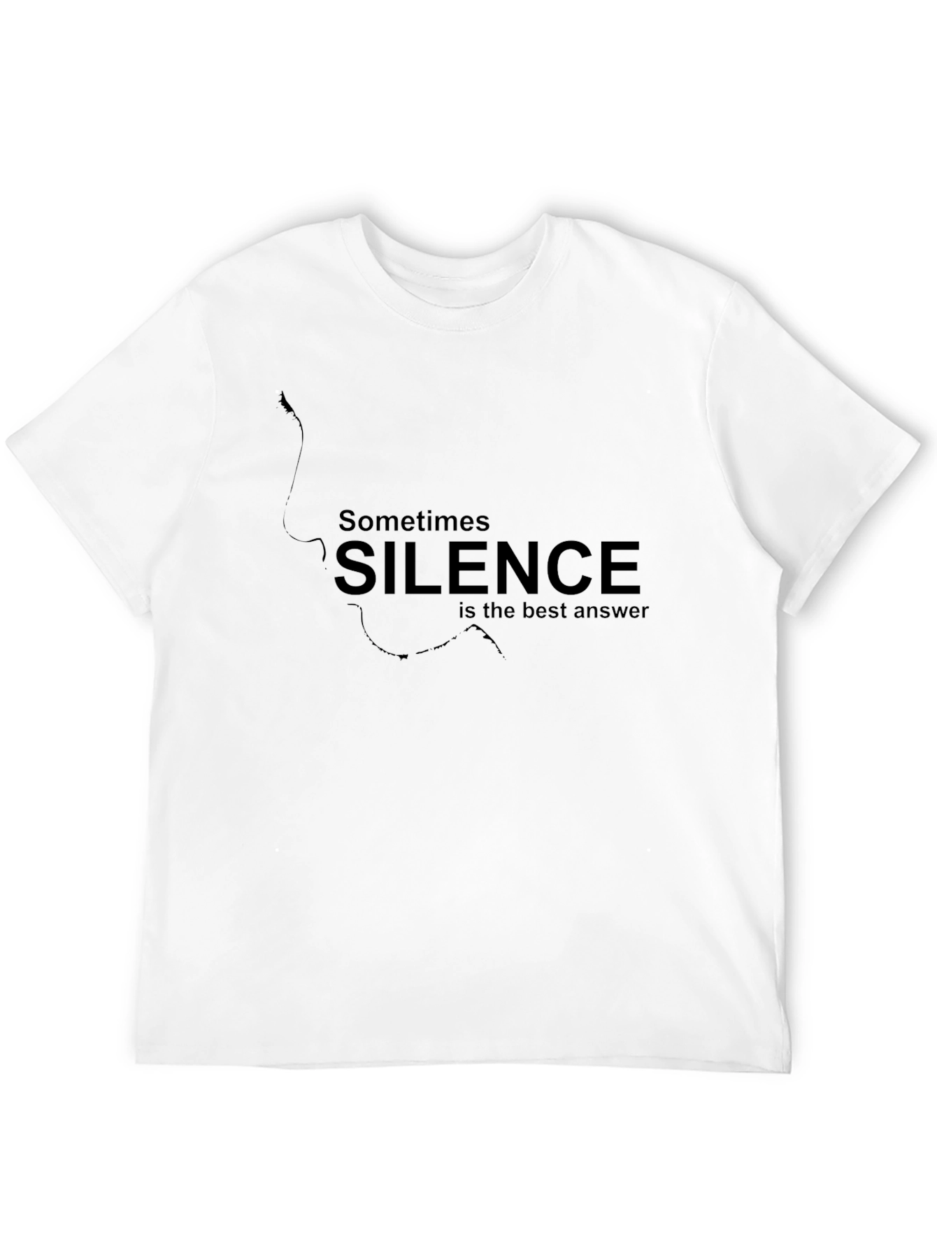 Silence is Golden Graphic T-Shirt