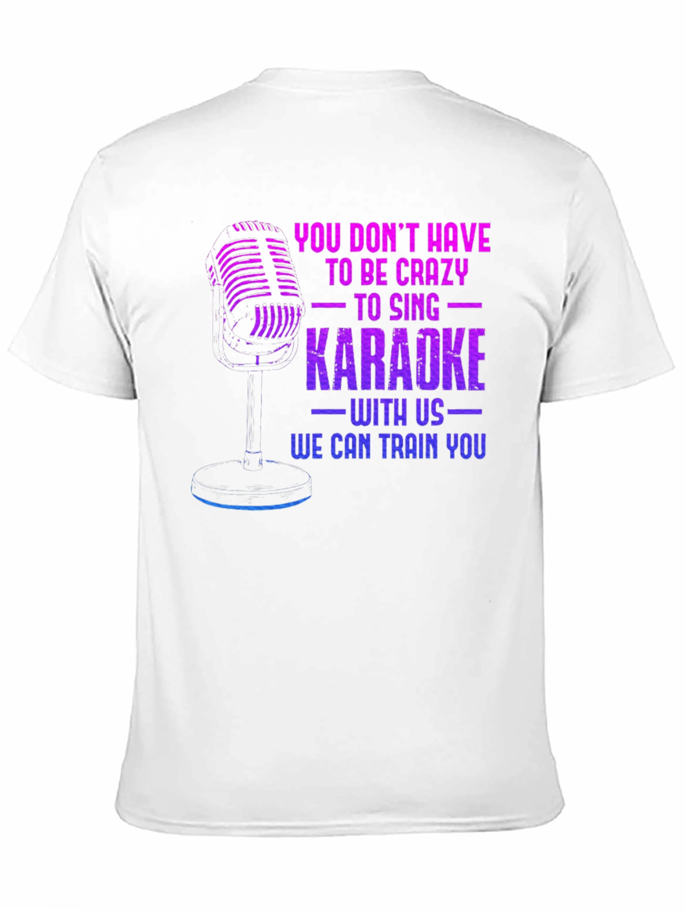 Karaoke Training Black T-Shirt