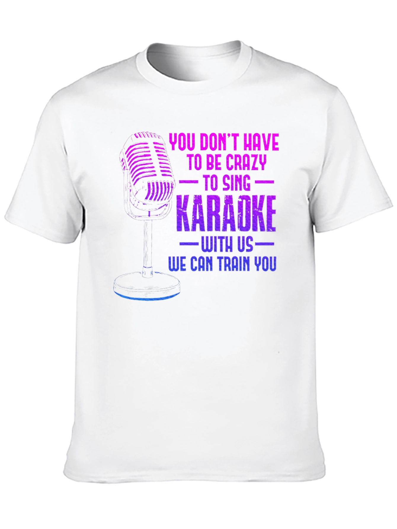 Karaoke Training Black T-Shirt