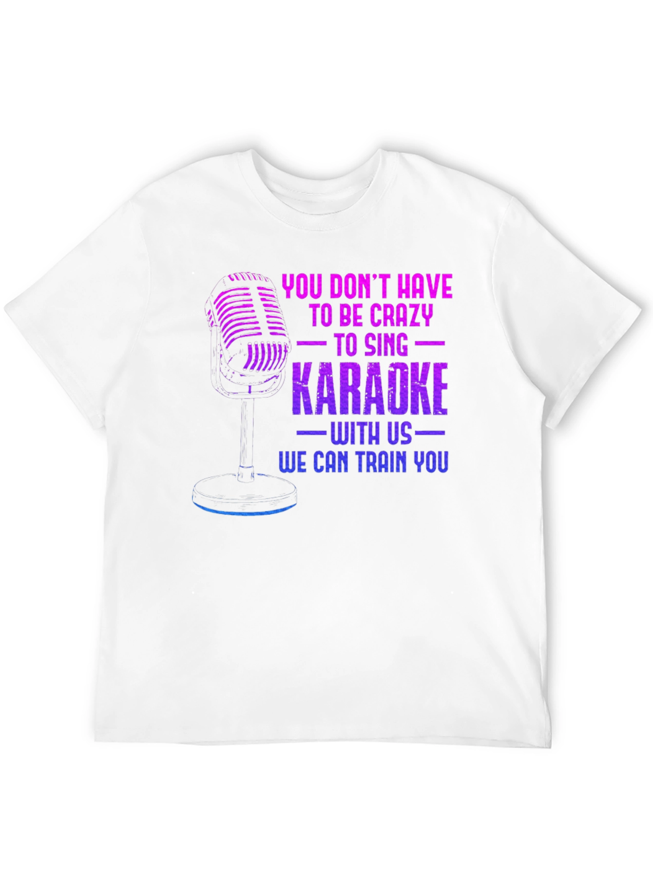 Karaoke Training Black T-Shirt