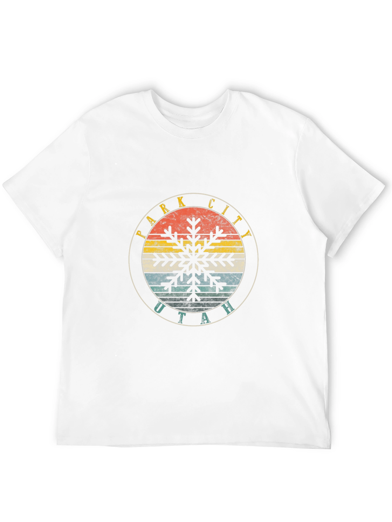 Park City Utah Snowflake T-Shirt