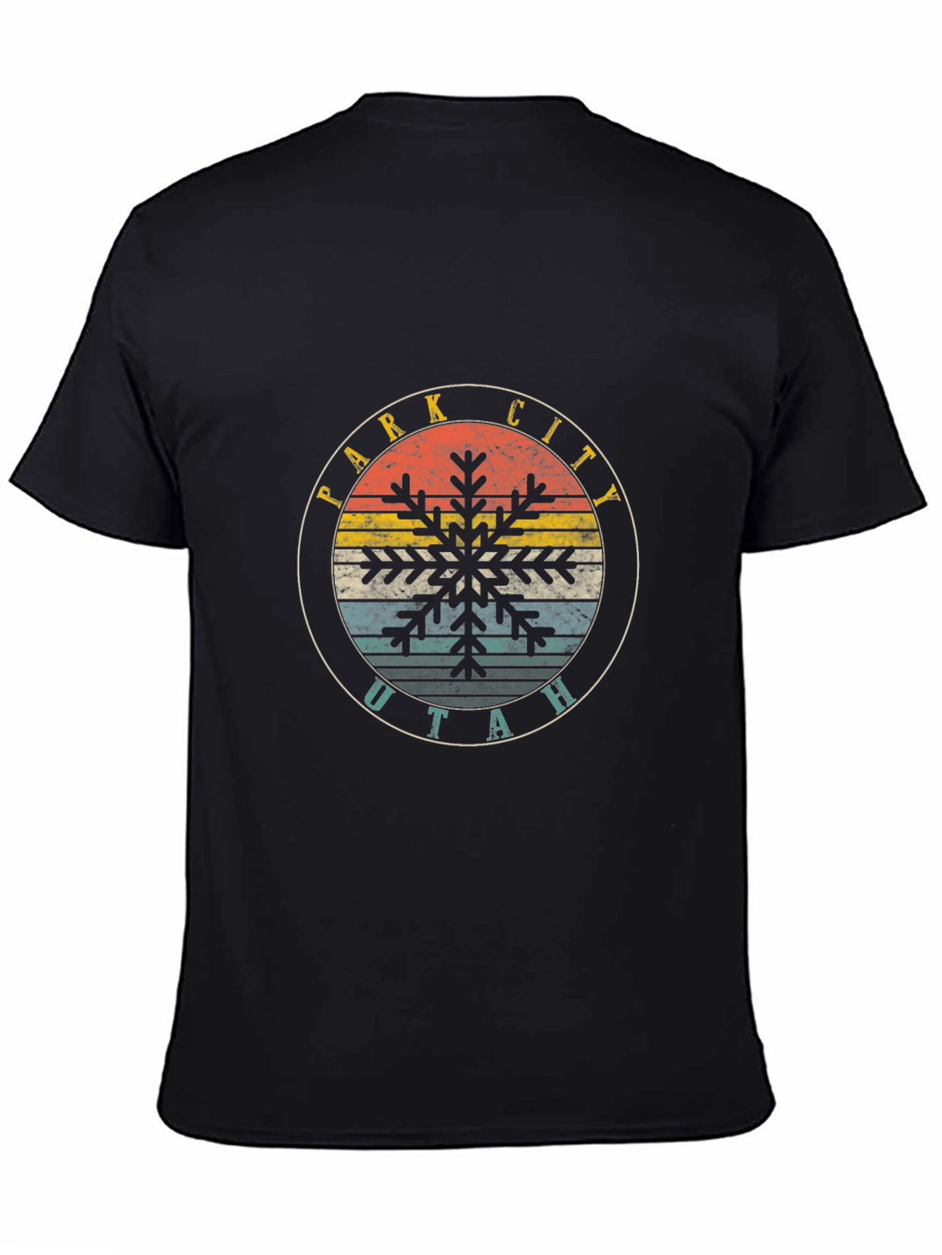 Park City Utah Snowflake T-Shirt