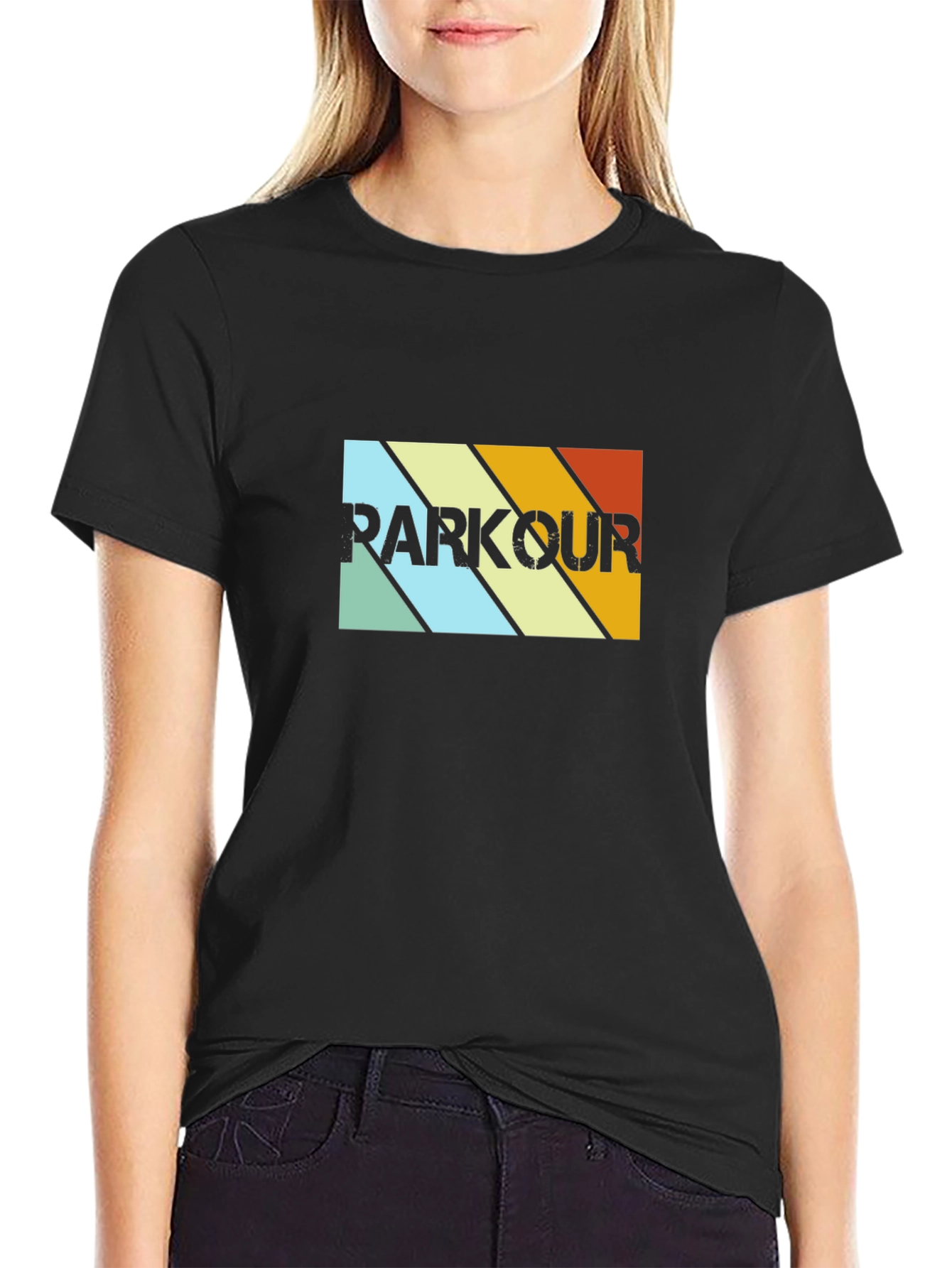 Retro Parkour T-Shirt - Urban Sportswear