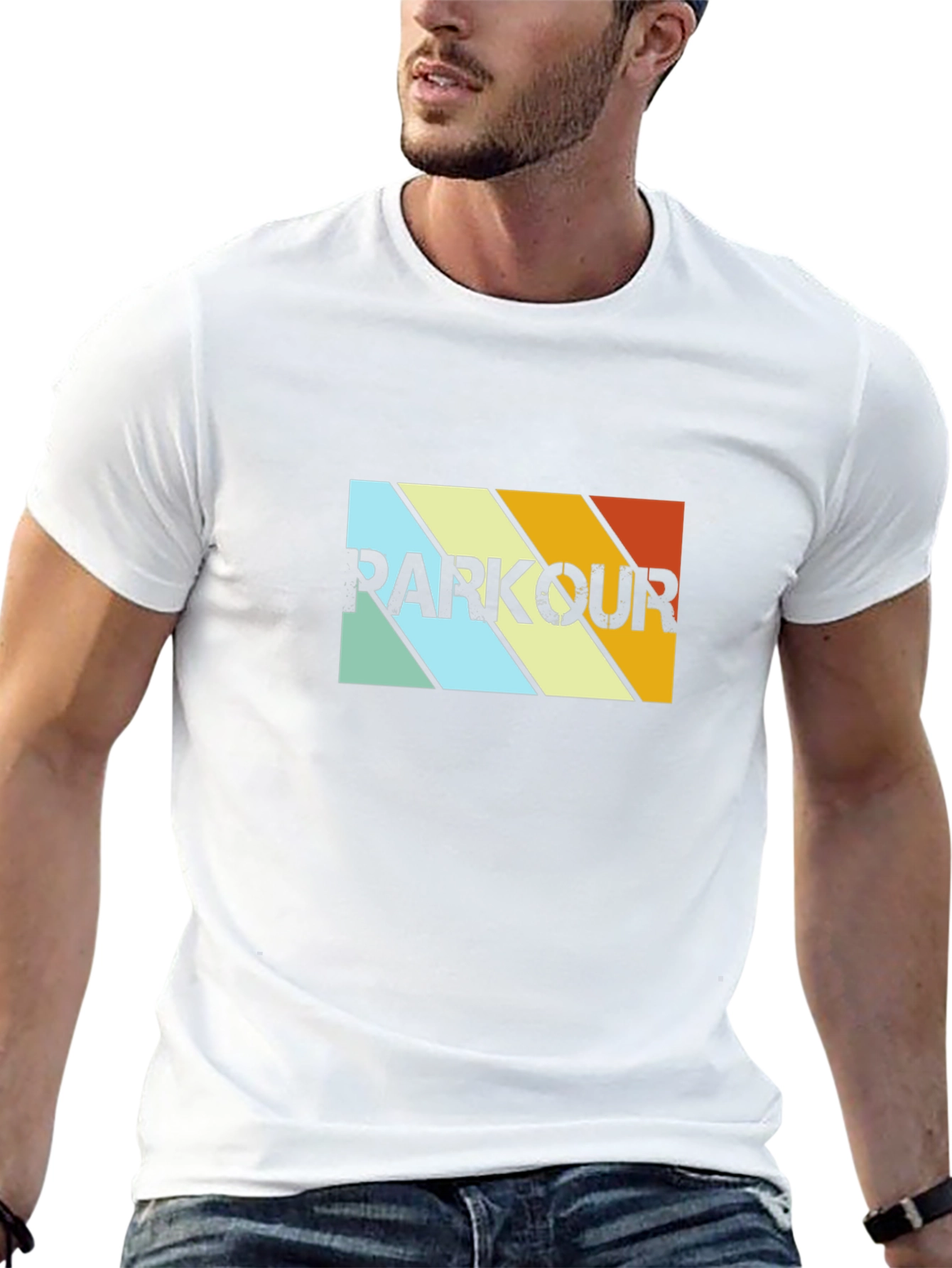 Retro Parkour T-Shirt - Urban Sportswear