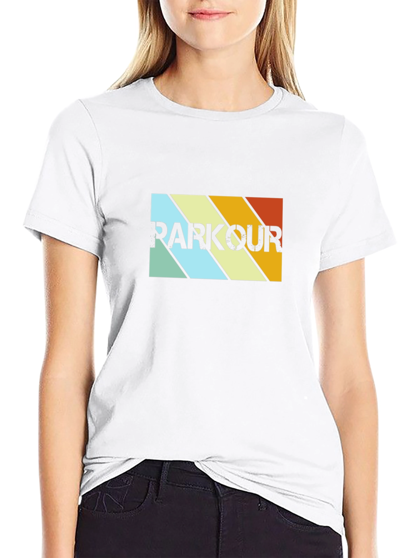 Retro Parkour T-Shirt - Urban Sportswear