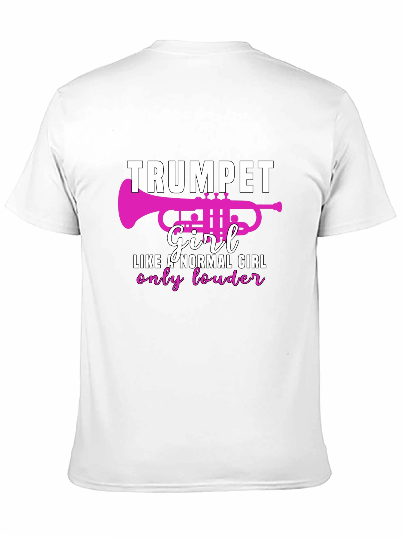 Trumpet Girl T-Shirt - Loud & Proud!
