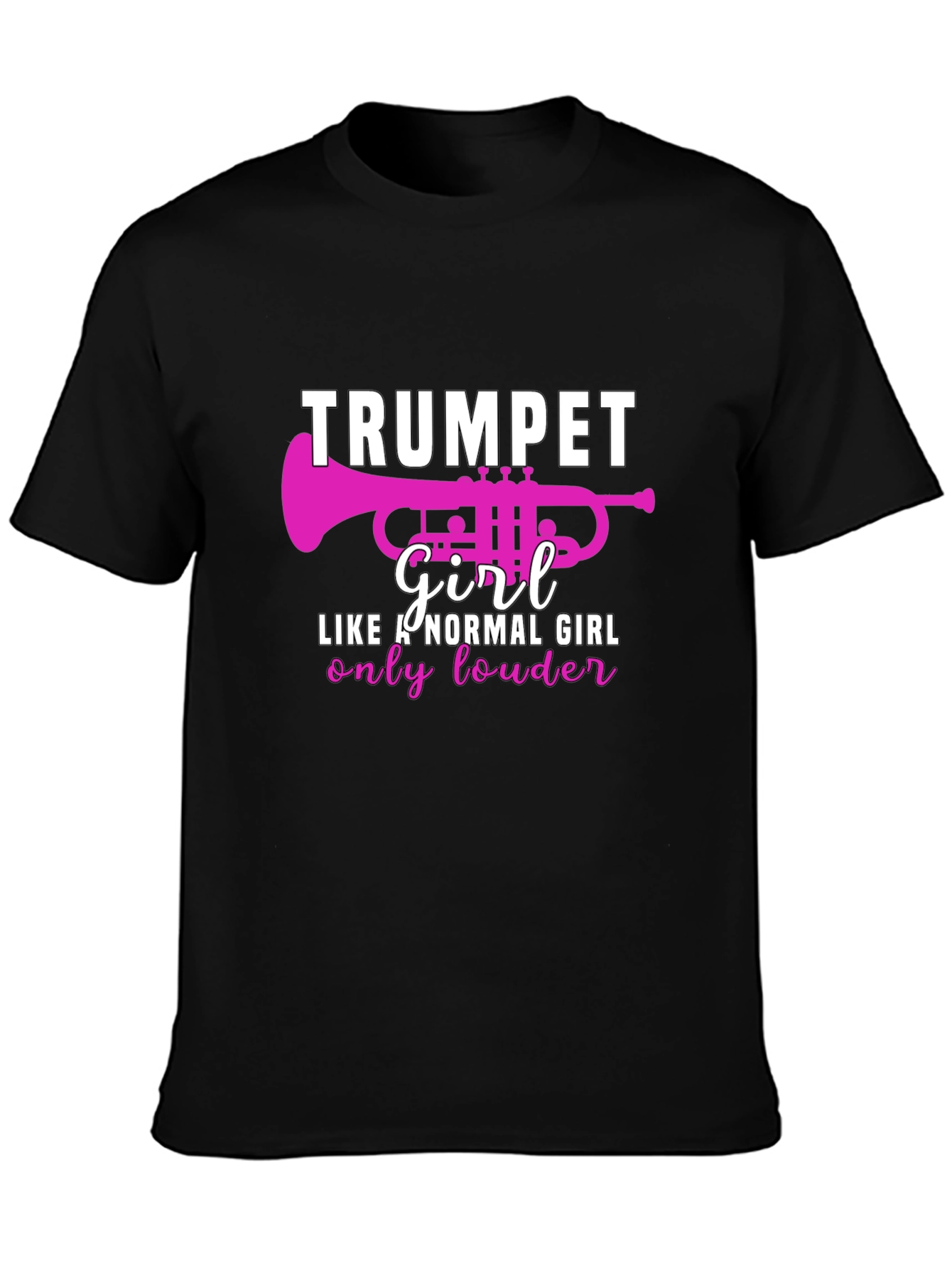Trumpet Girl T-Shirt - Loud & Proud!