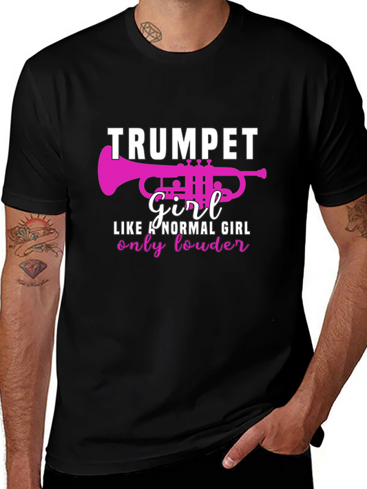 Trumpet Girl T-Shirt - Loud & Proud!