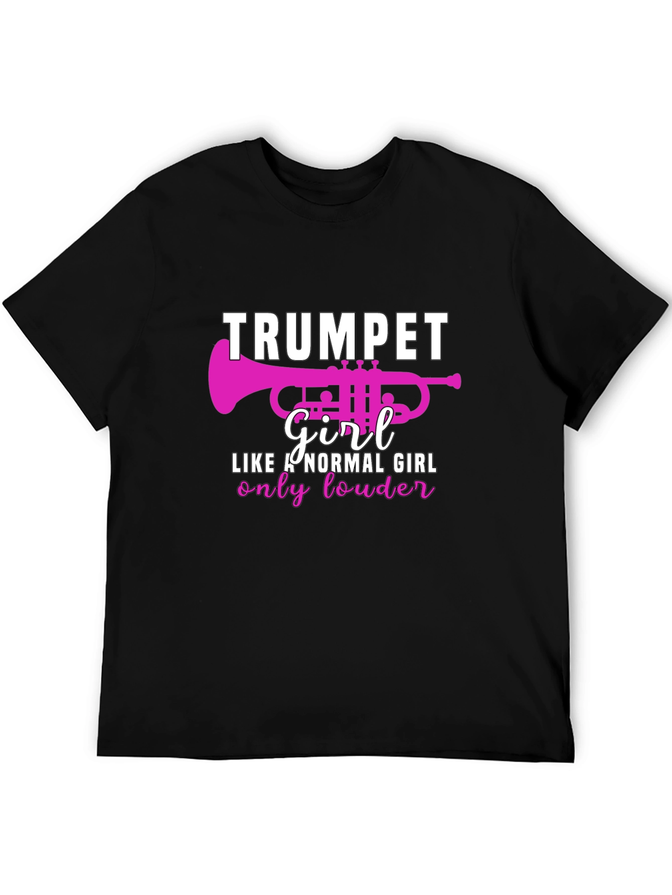 Trumpet Girl T-Shirt - Loud & Proud!