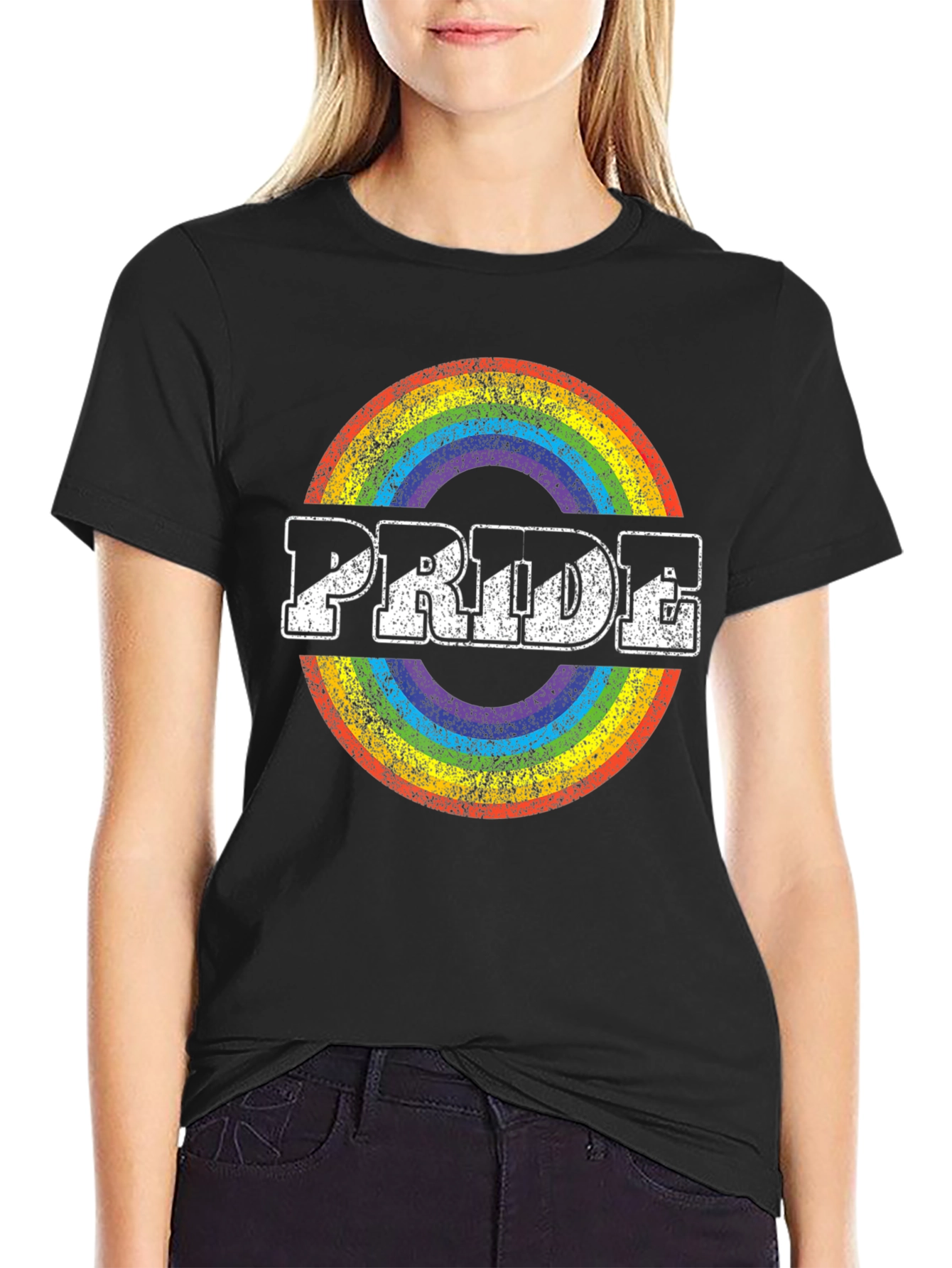 Pride Rainbow T-Shirt - LGBTQ+ Support