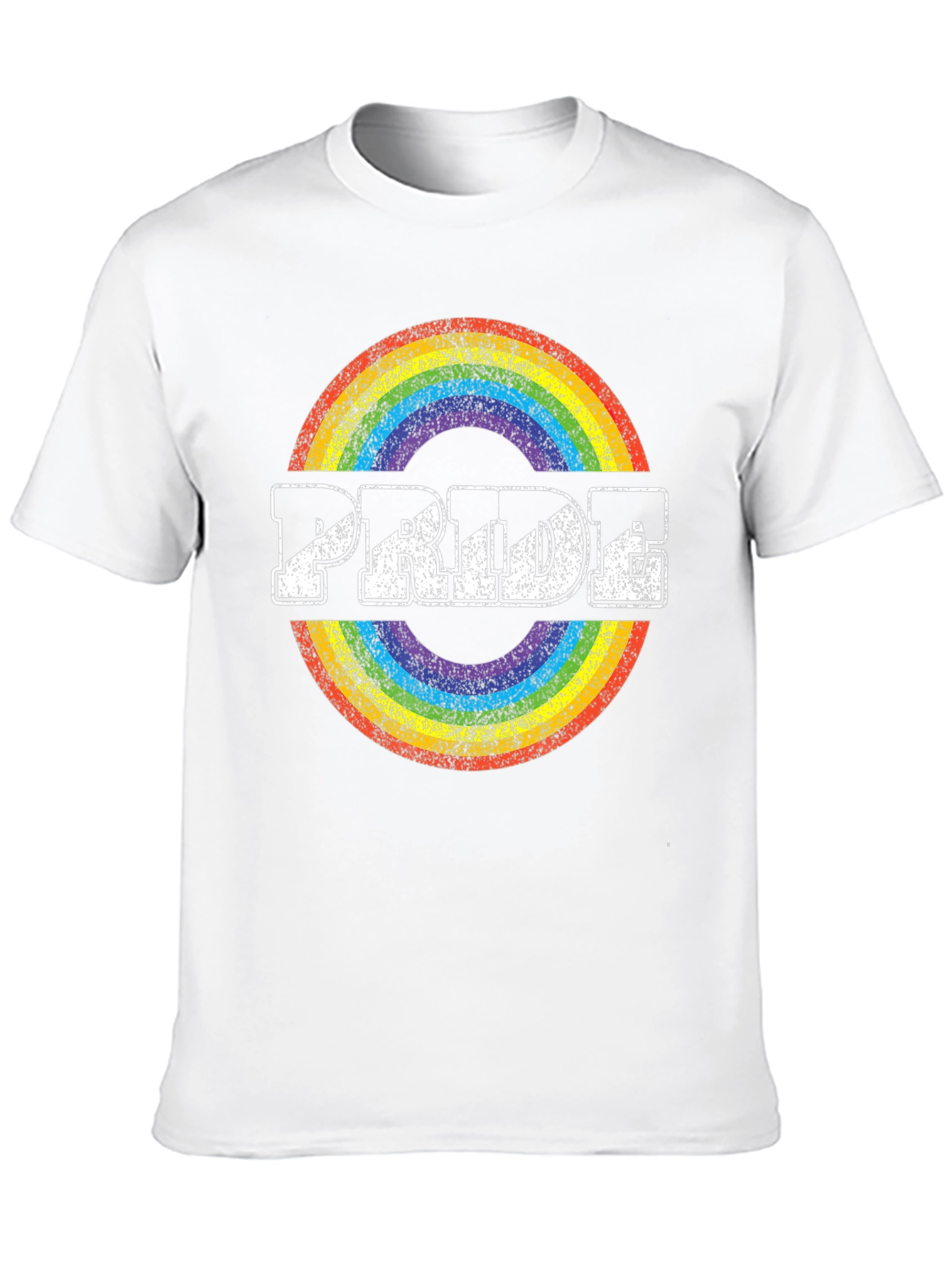 Pride Rainbow T-Shirt - LGBTQ+ Support