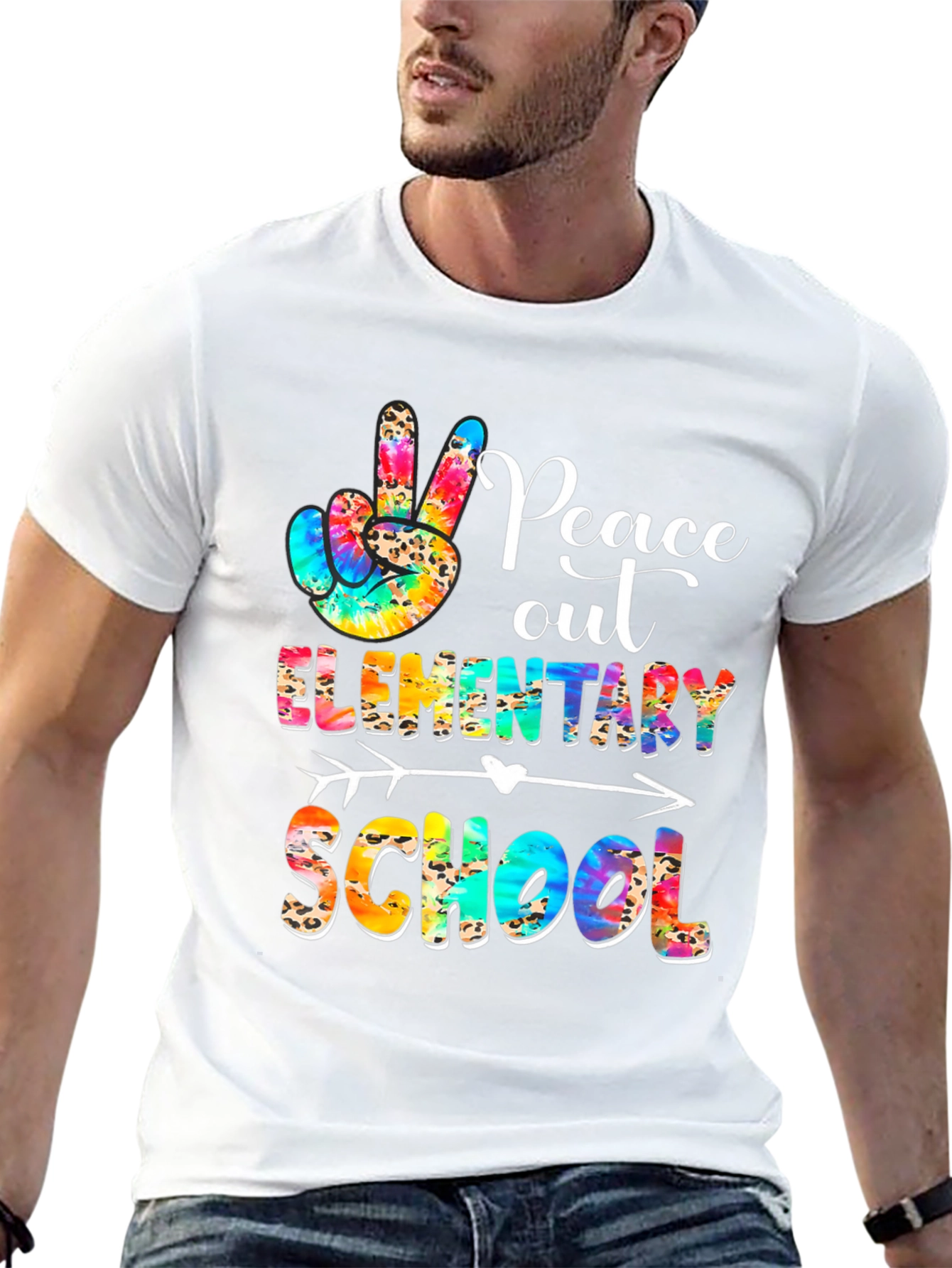 Peace Out Elementary School T-Shirt