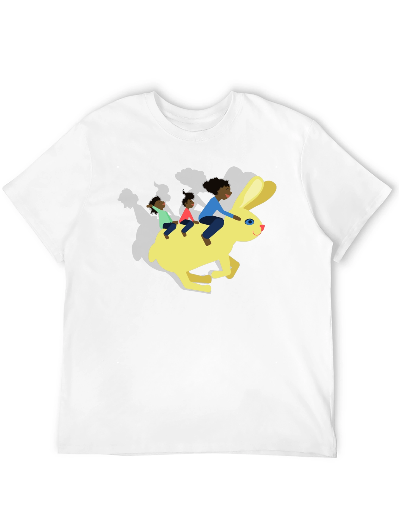 Fun Graphic Tee - Rabbit Ride