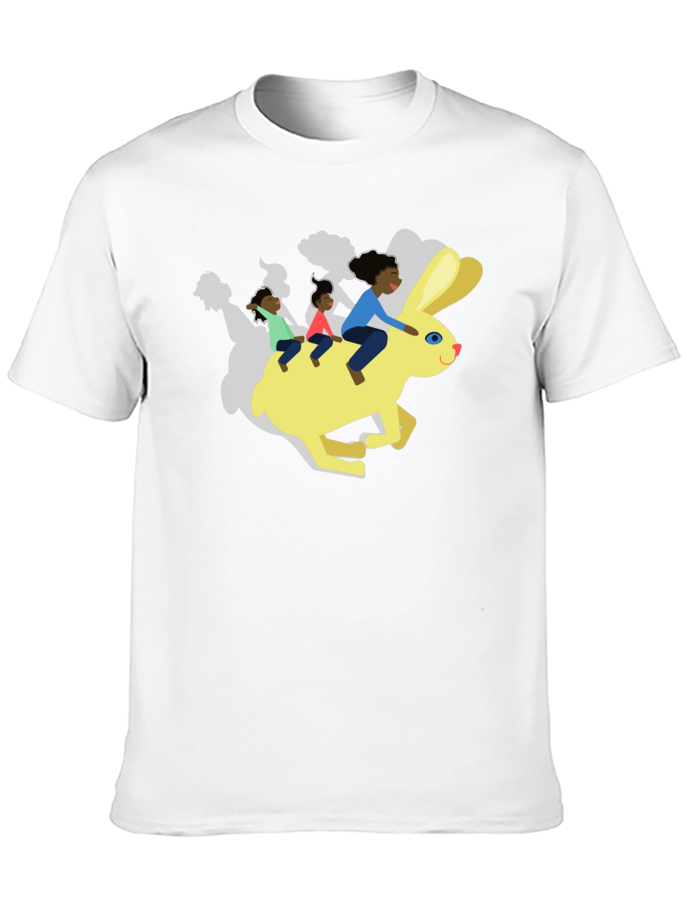 Fun Graphic Tee - Rabbit Ride