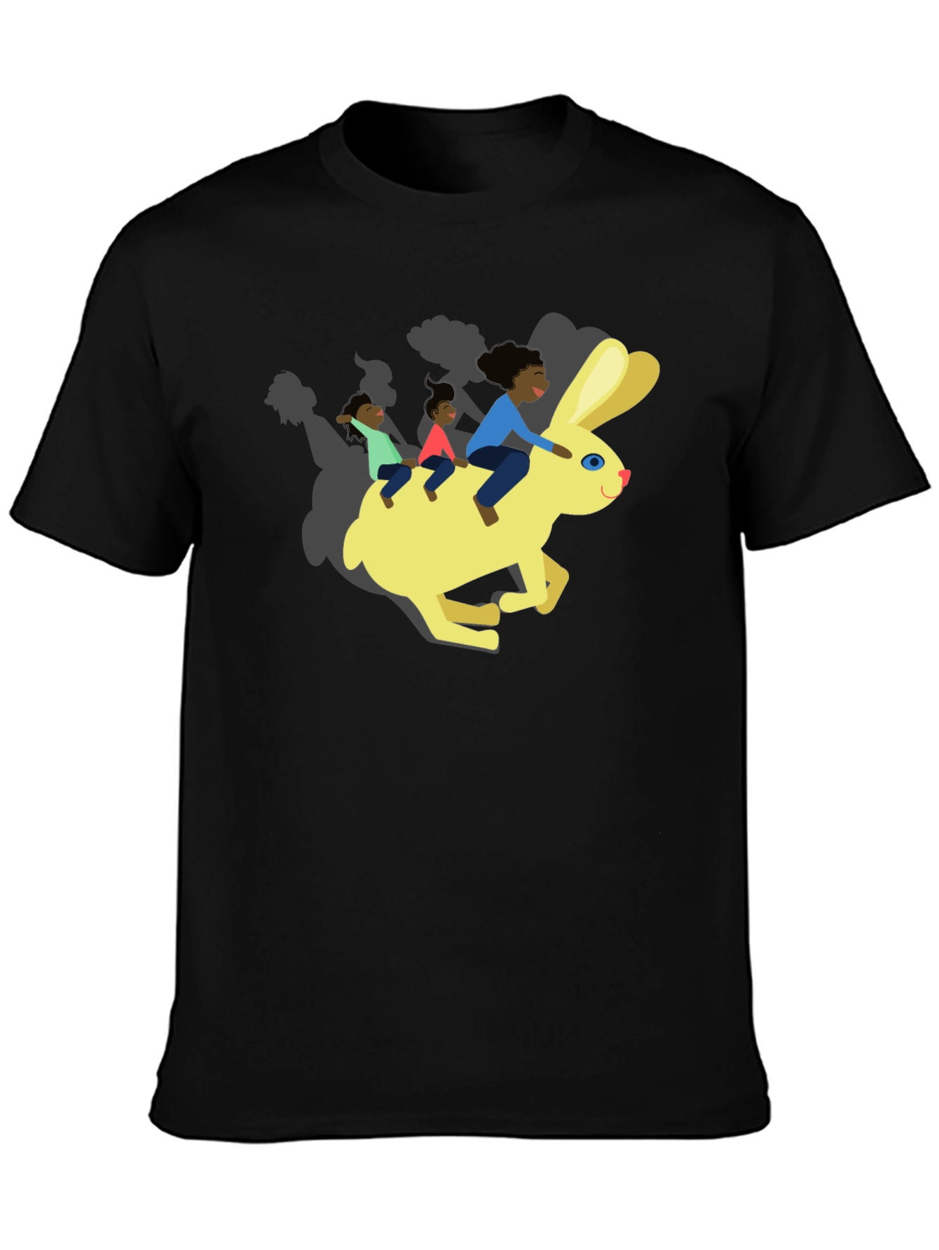 Fun Graphic Tee - Rabbit Ride