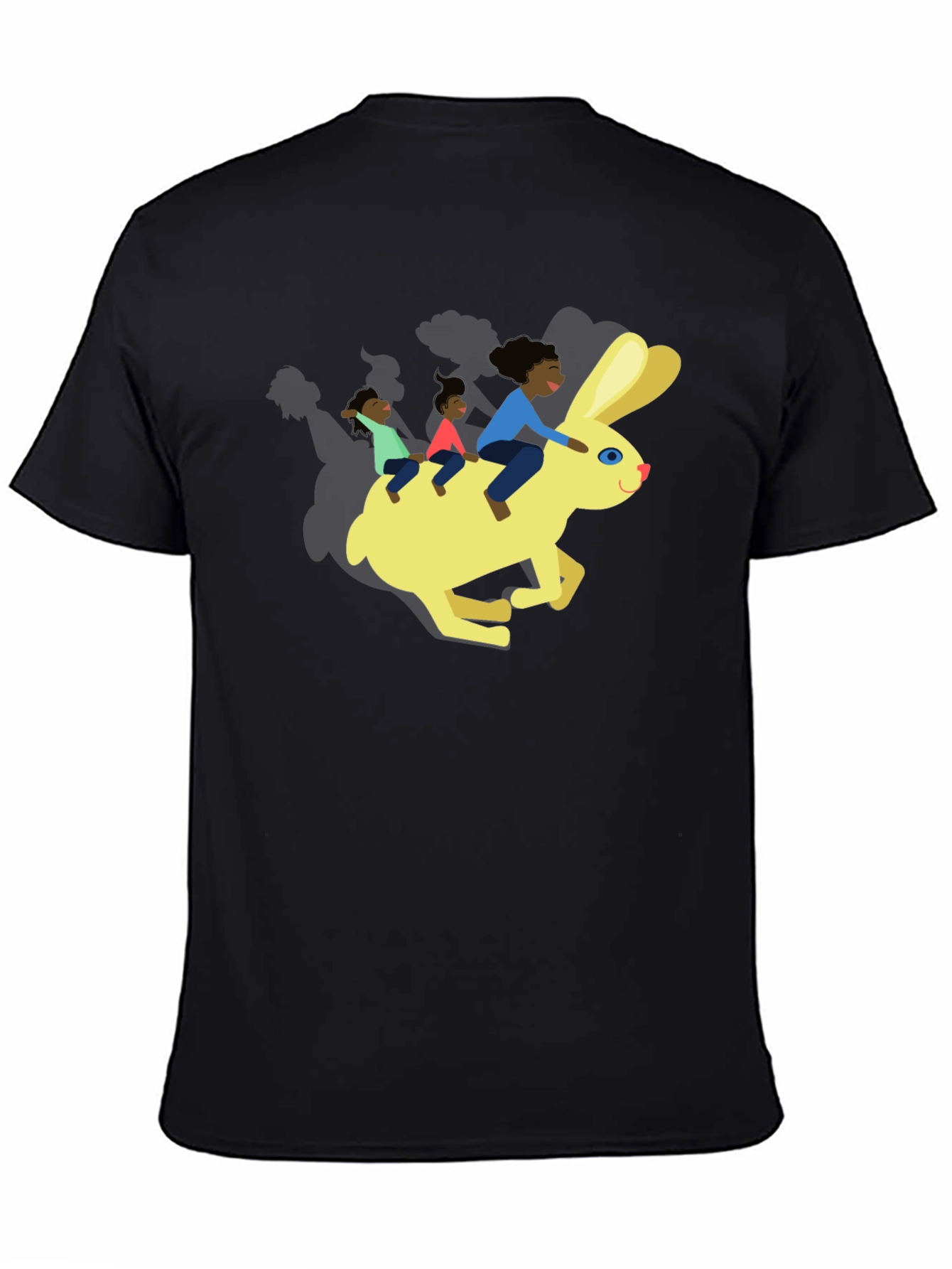 Fun Graphic Tee - Rabbit Ride