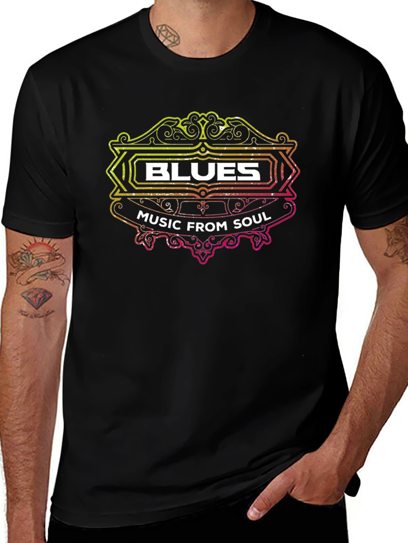 Blues Music from Soul T-Shirt