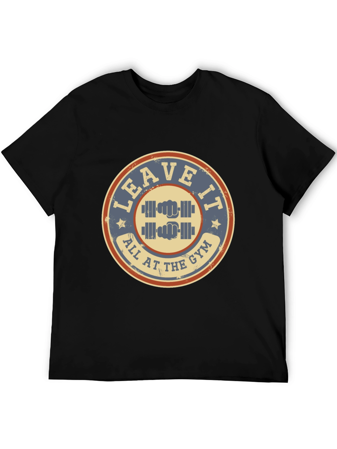 Leave It All at the Gym Black T-Shirt