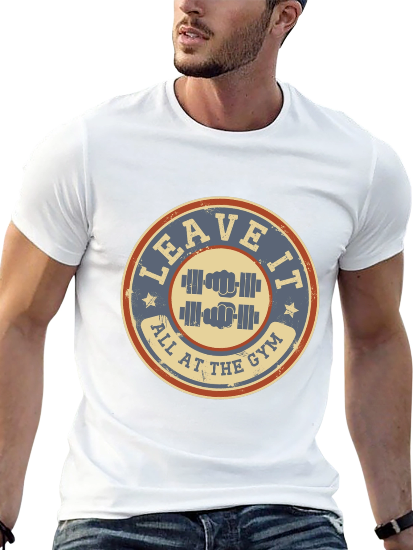 Leave It All at the Gym Black T-Shirt