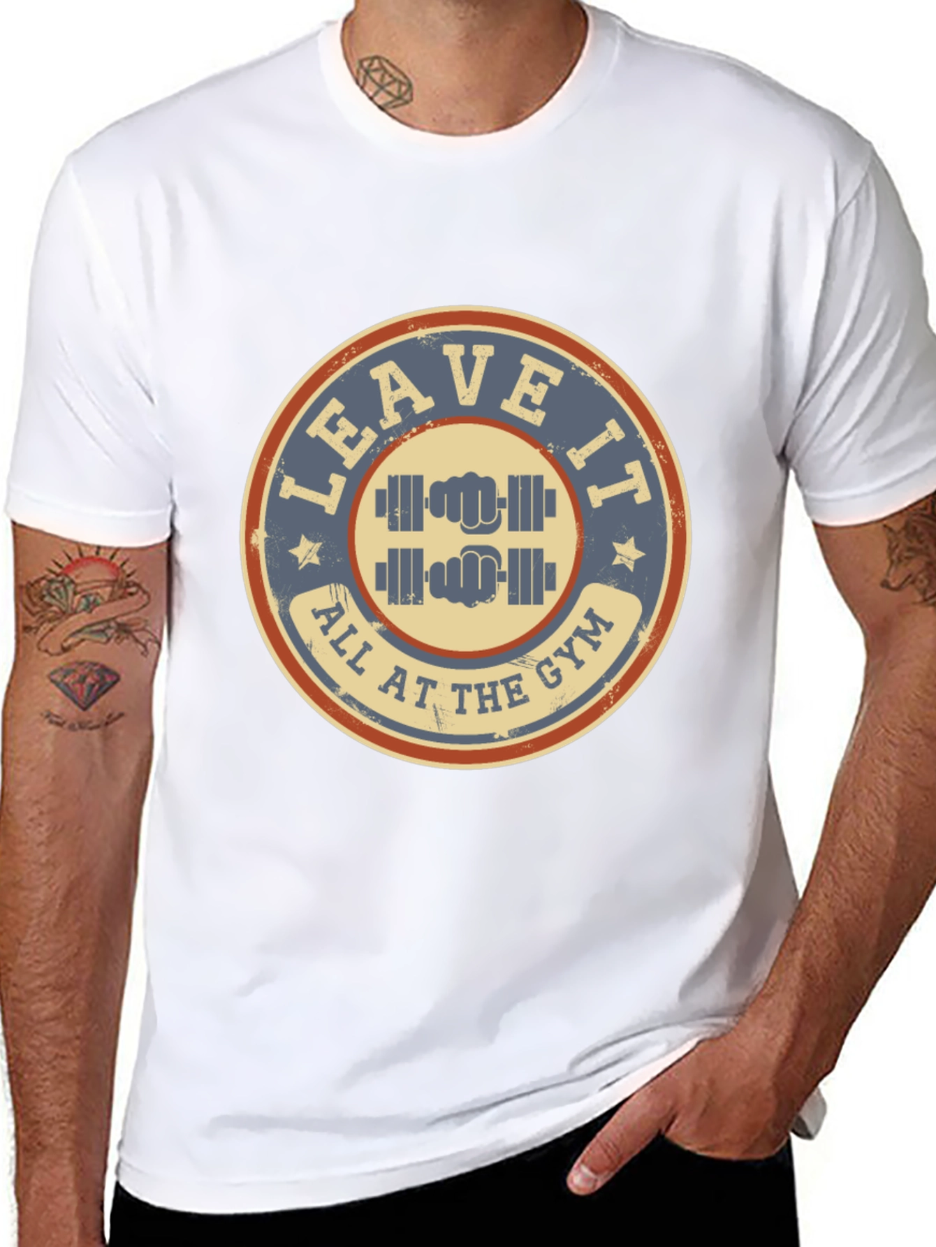 Leave It All at the Gym Black T-Shirt