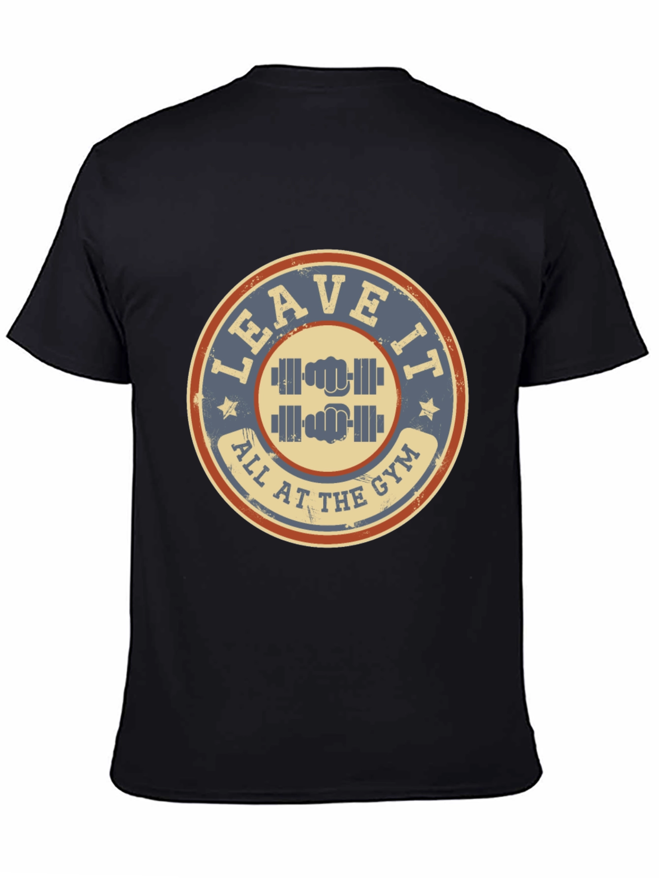 Leave It All at the Gym Black T-Shirt